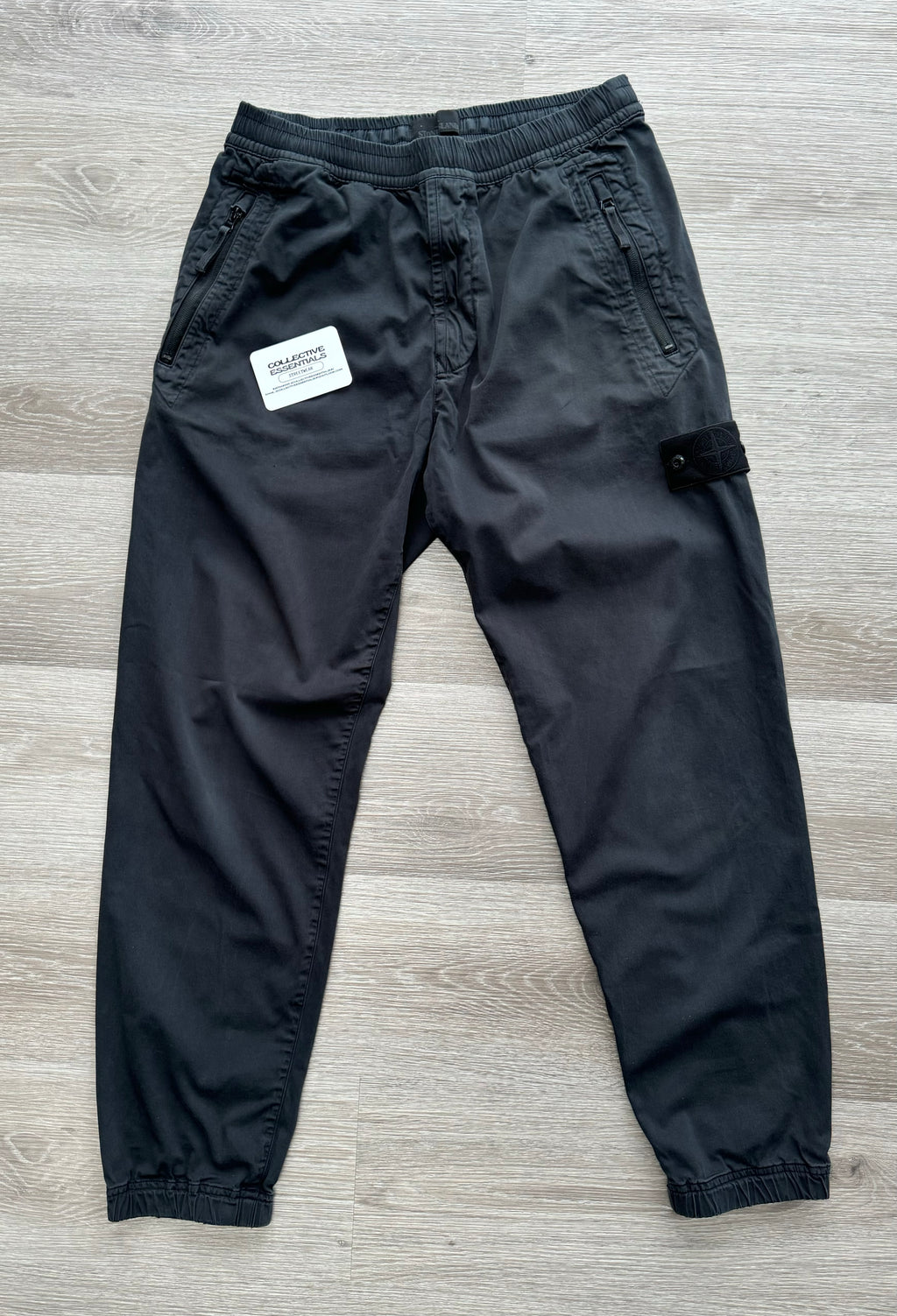 Stone Island Black Ghost Cargo Trousers (Navy)