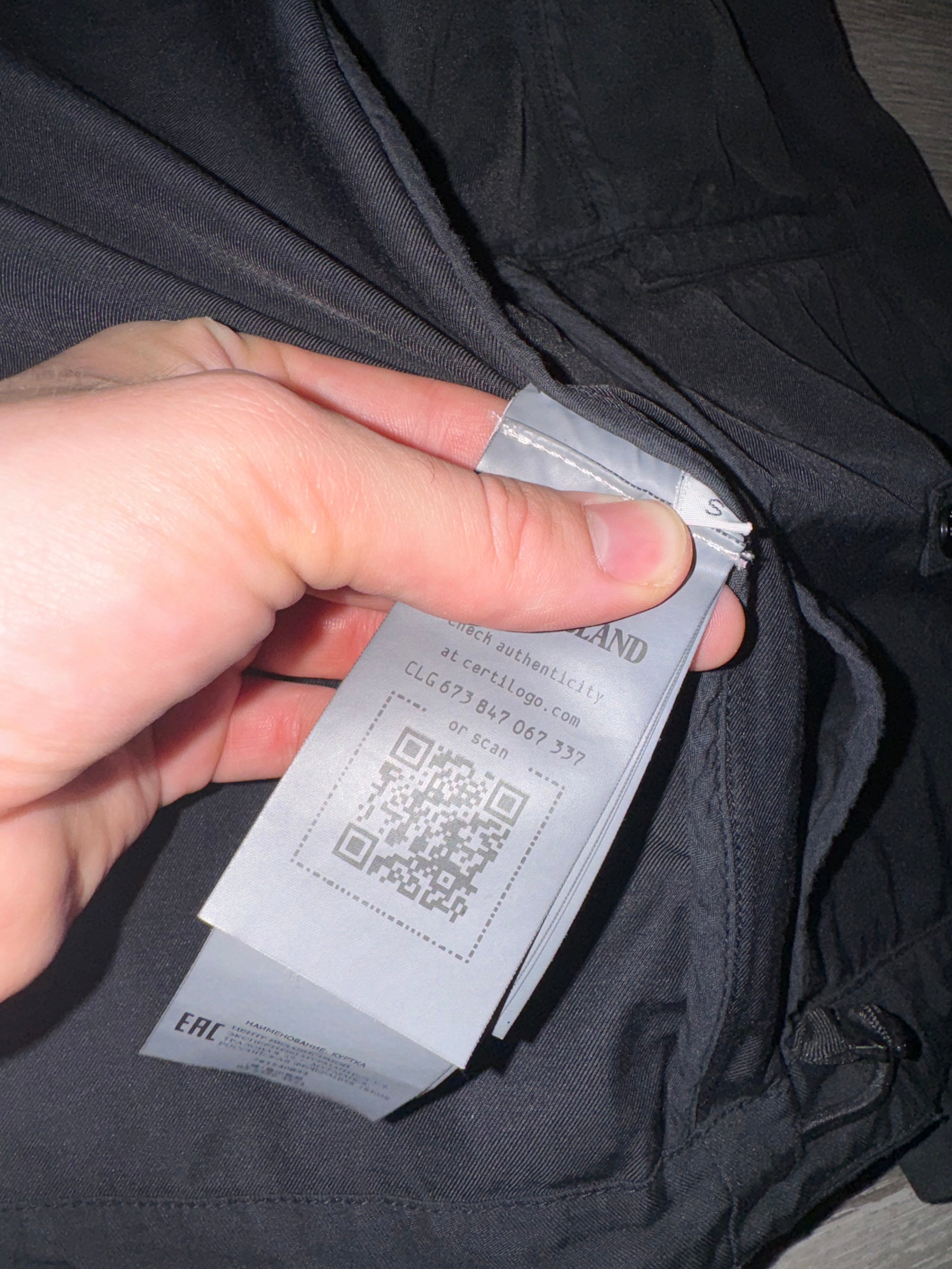 Stone Island Nylon Cotton Batavia Jacket (Black)