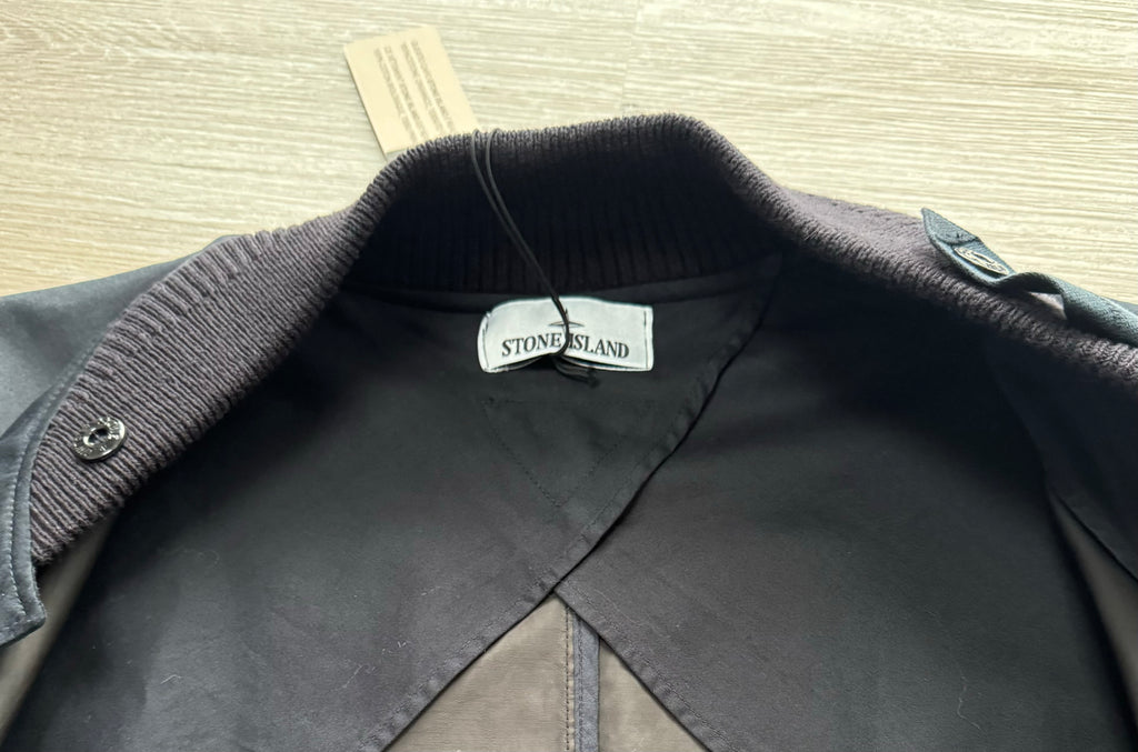 Stone Island Bio Raso with Bio-Alloy Light Cover-TC Knitted Bomber - Large