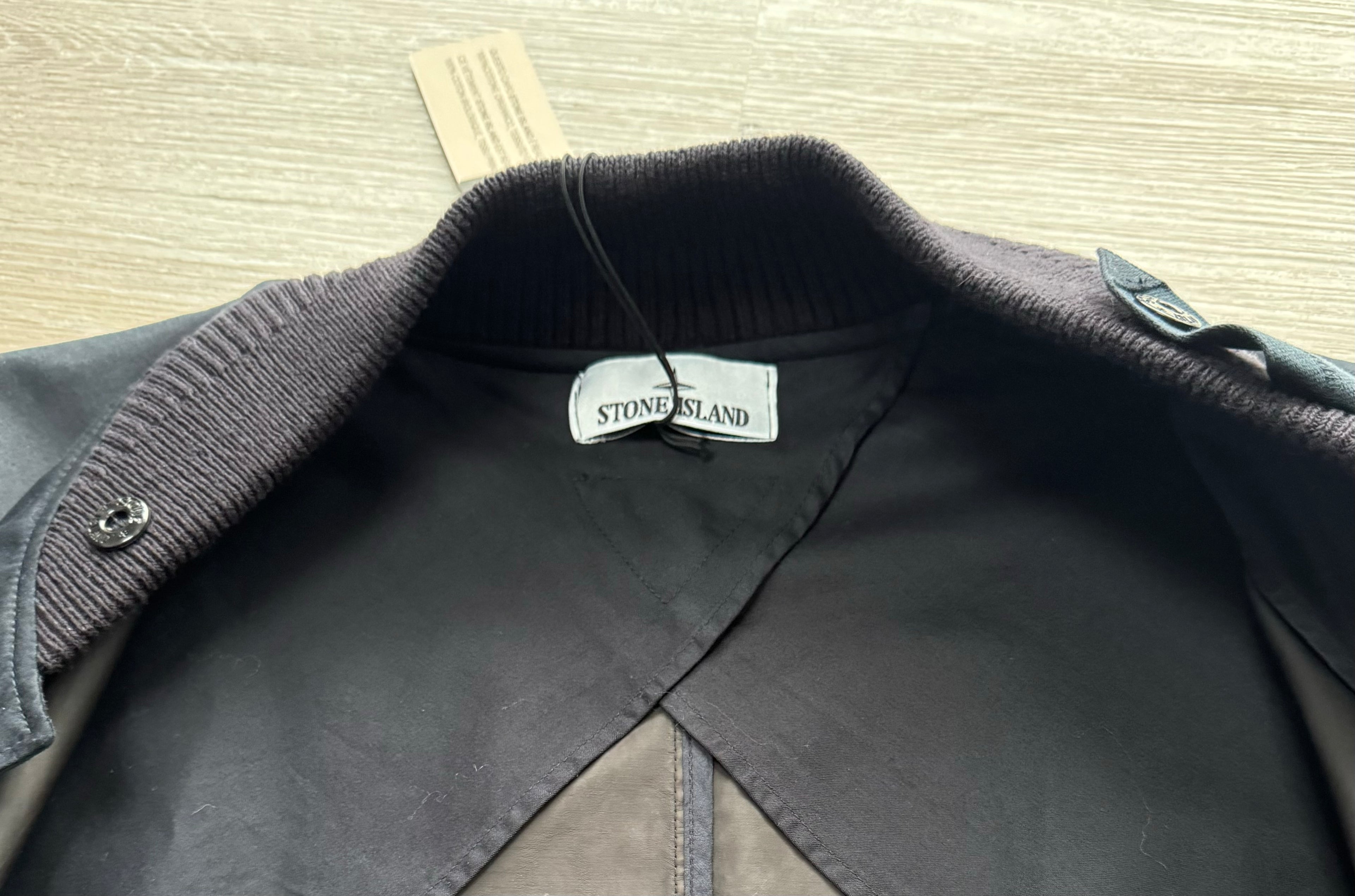 Stone Island Bio Raso with Bio-Alloy Light Cover-TC Knitted Bomber - Large