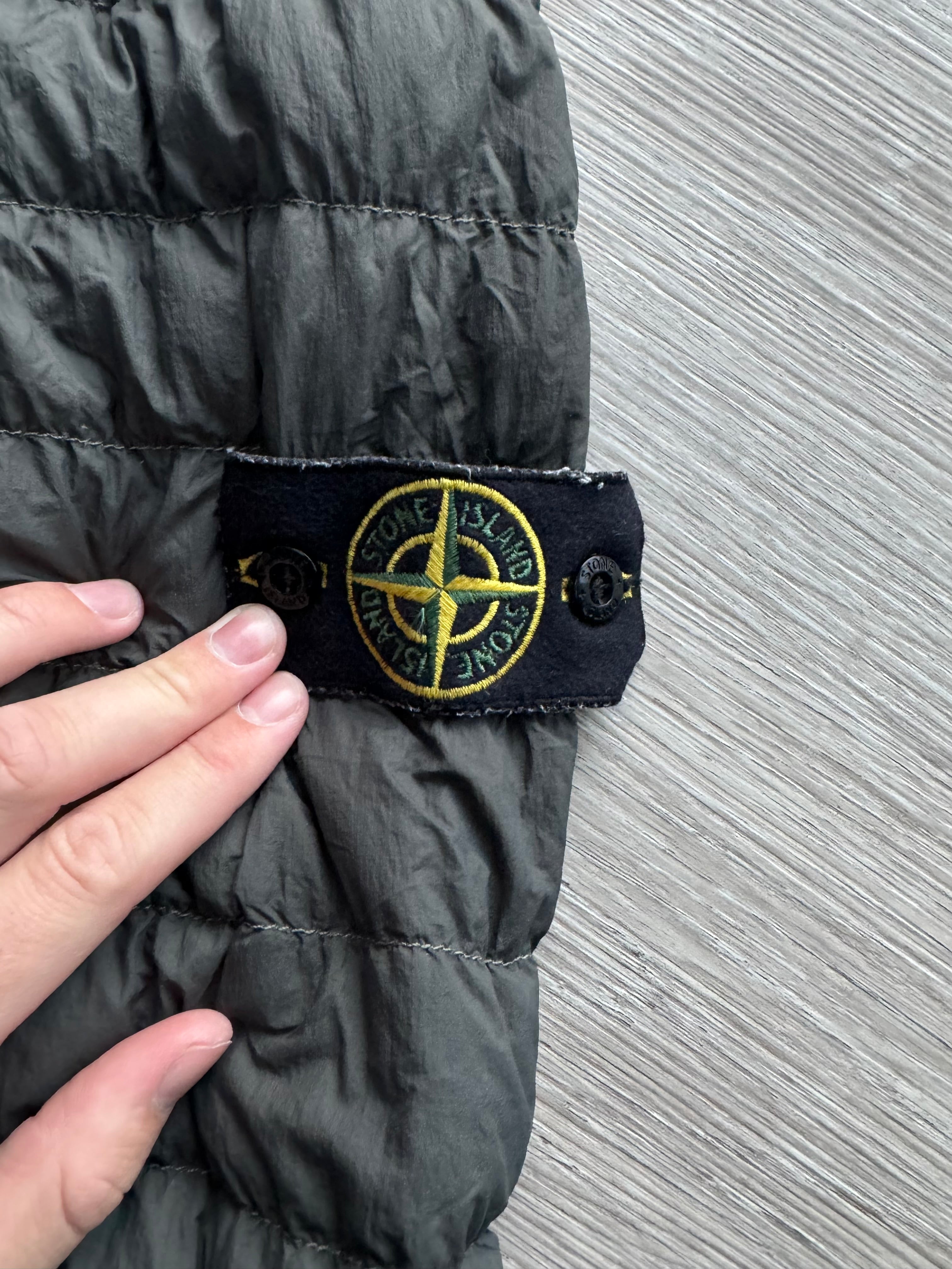 Stone Island Yarn Down Puffer Jacket - Khaki