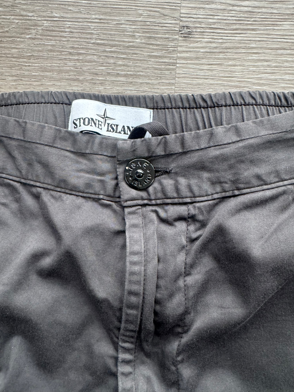 Stone Island Compass Logo Trousers - 36W, 30L