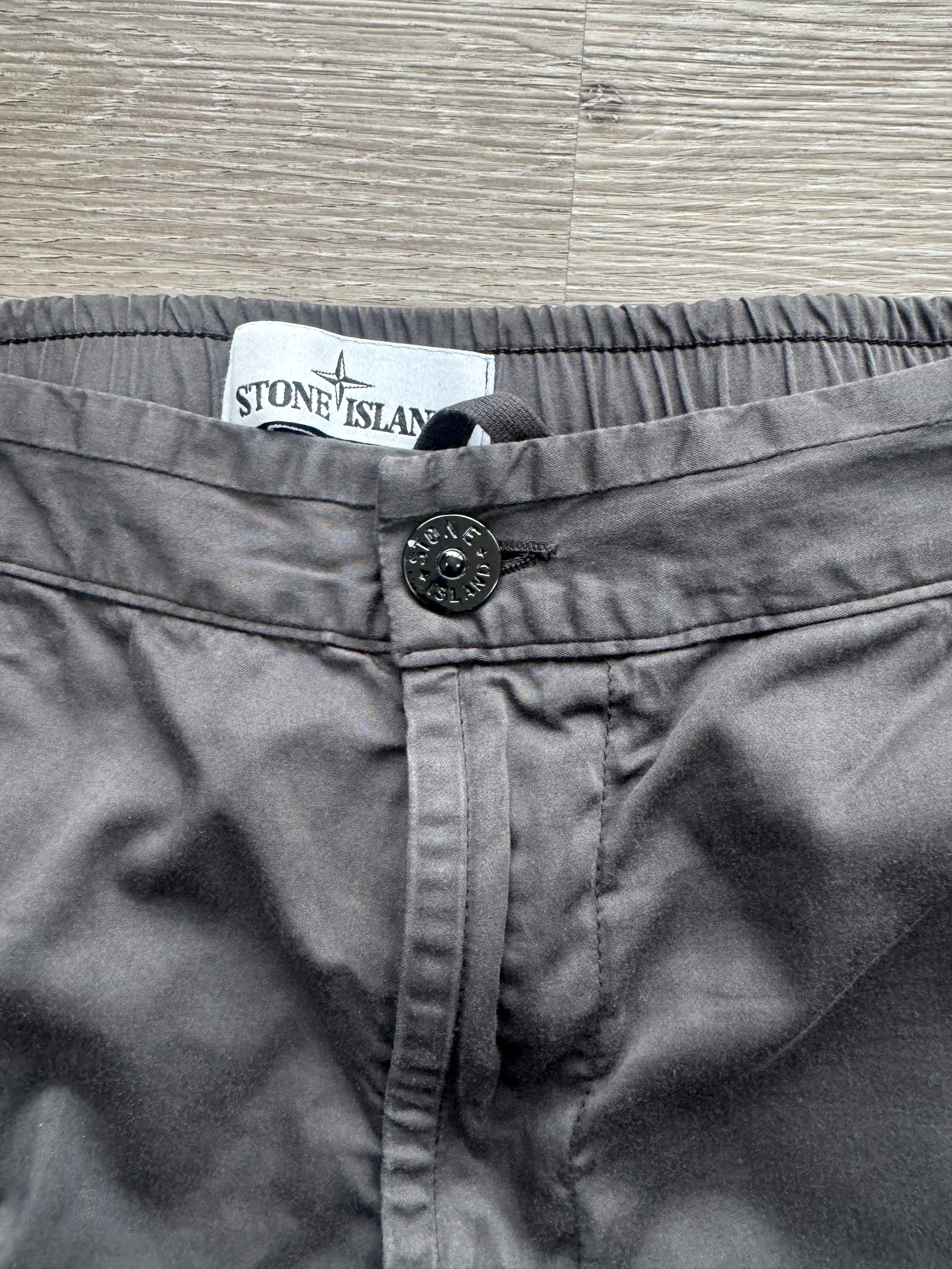 Stone Island Compass Logo Trousers - 36W, 30L