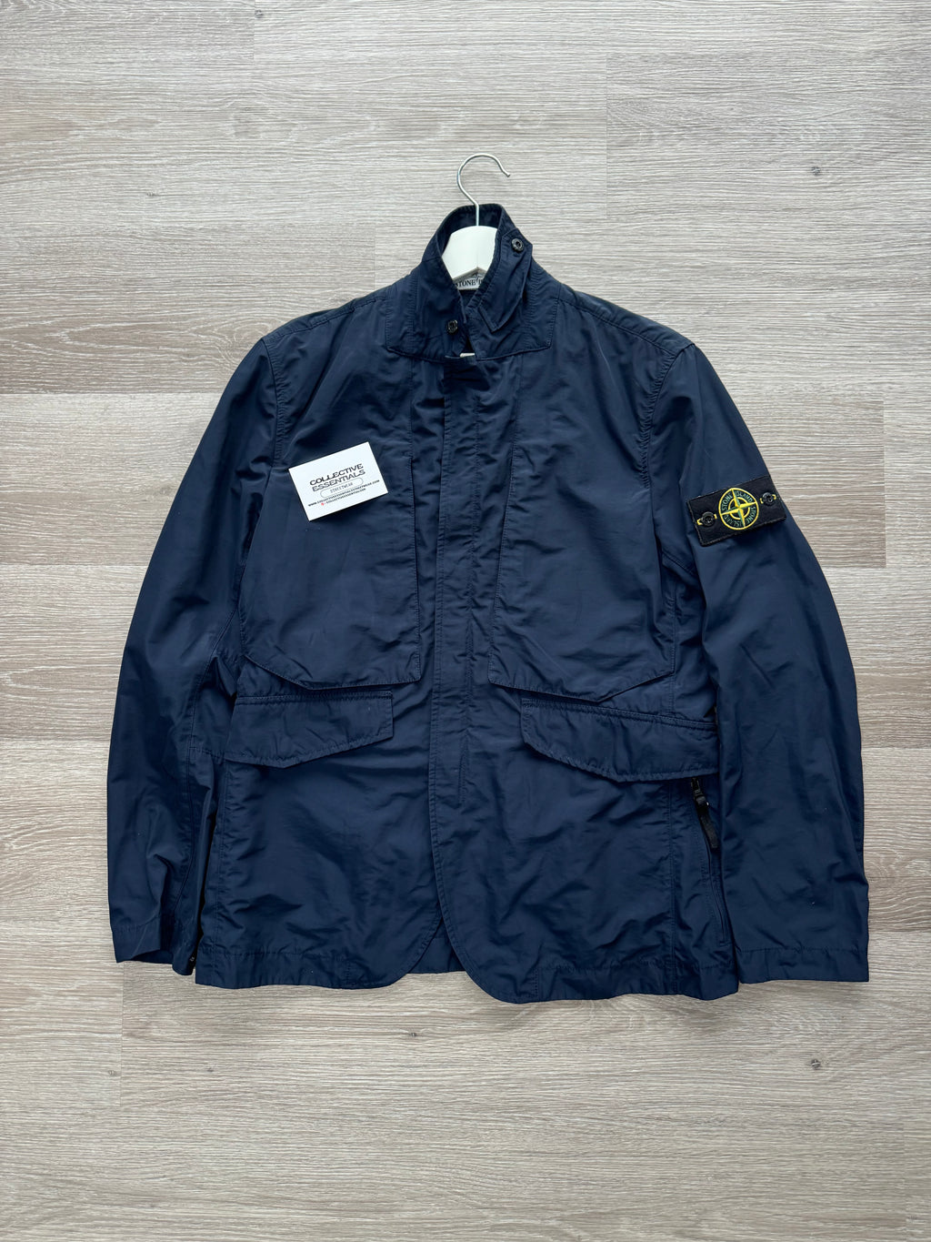 Stone Island Micro Reps Jacket - Medium (Navy)
