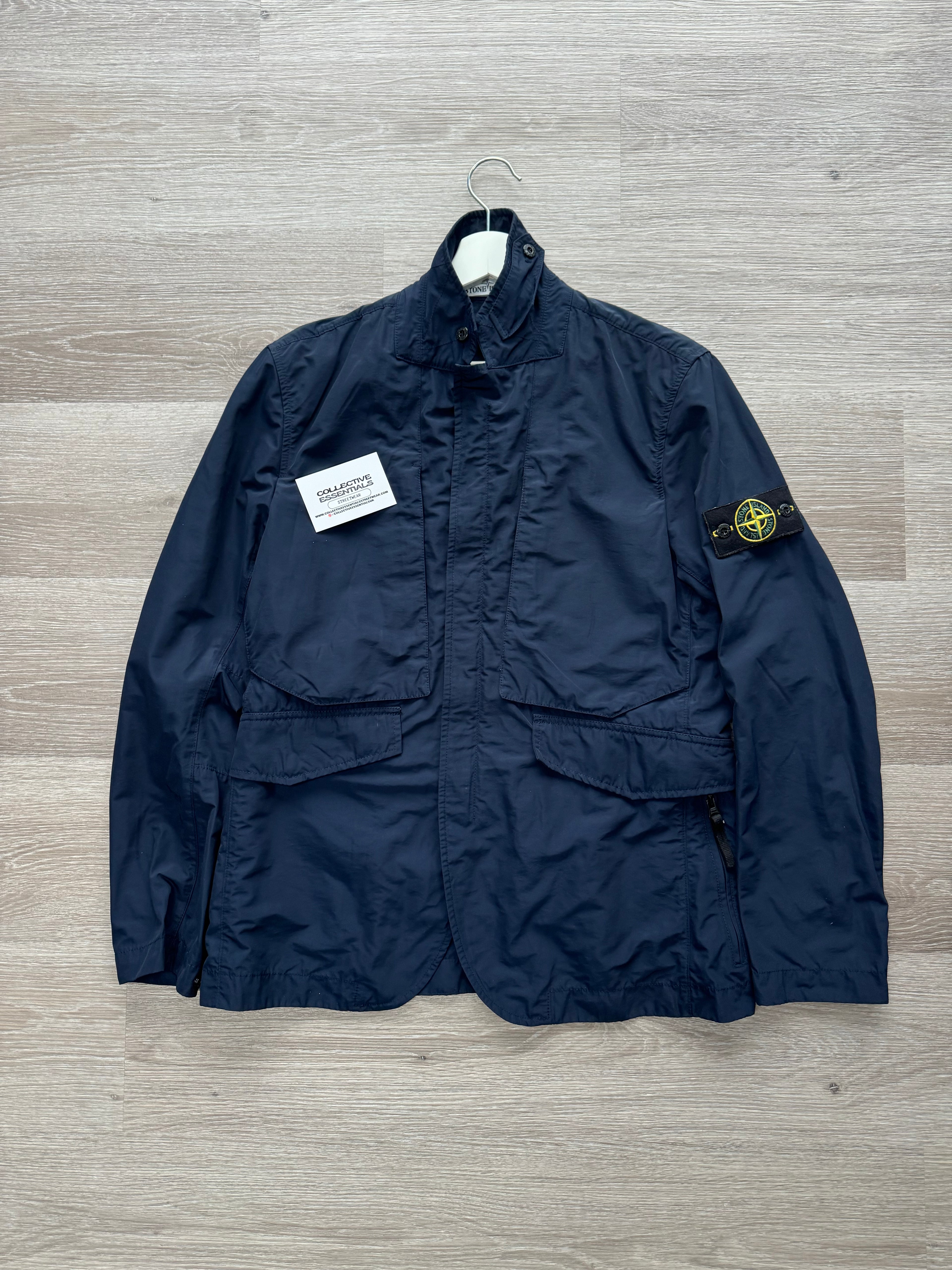 Stone Island Micro Reps Jacket - Medium (Navy)