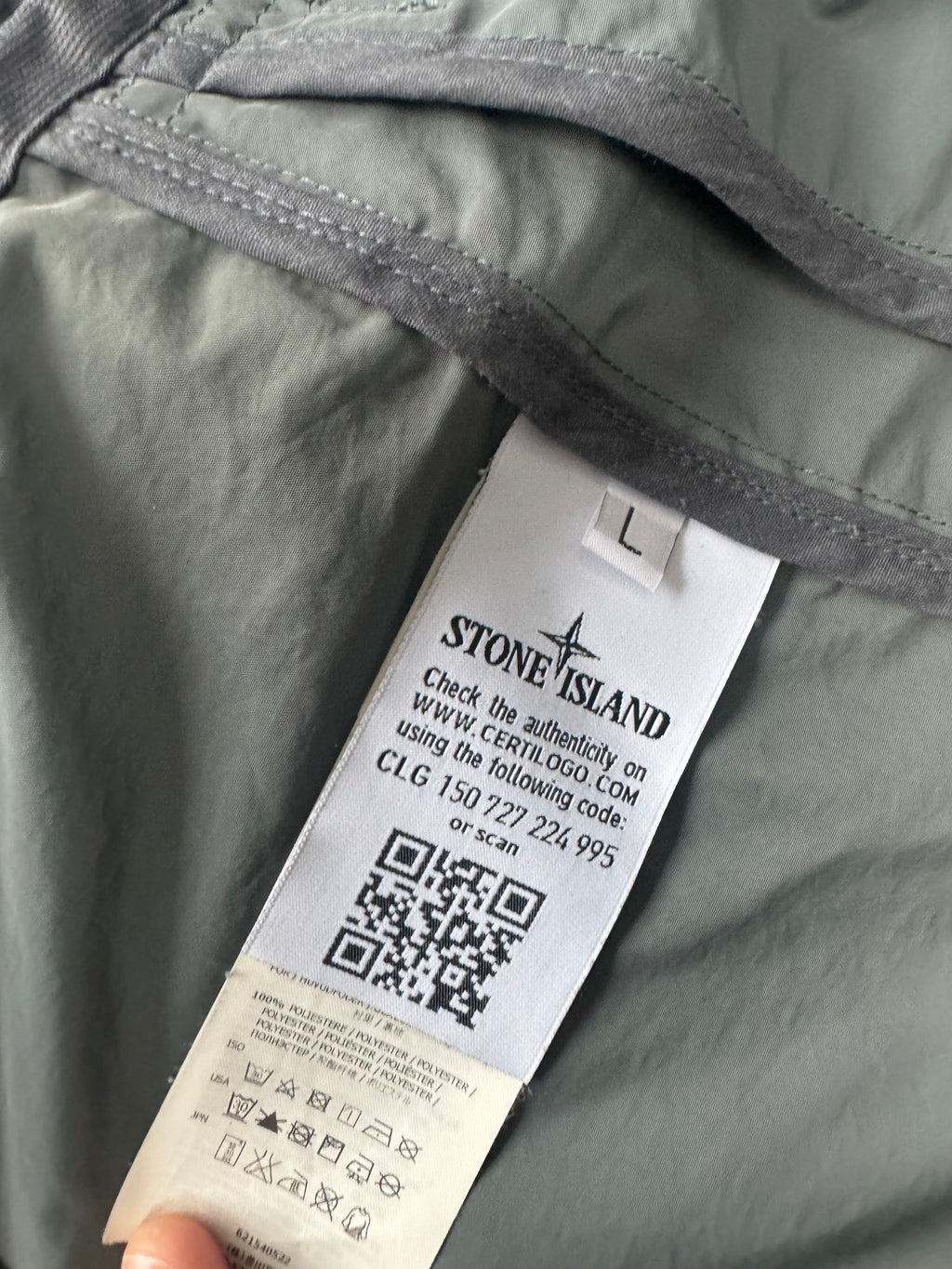 Stone Island Micro Reps Jacket - Army Green