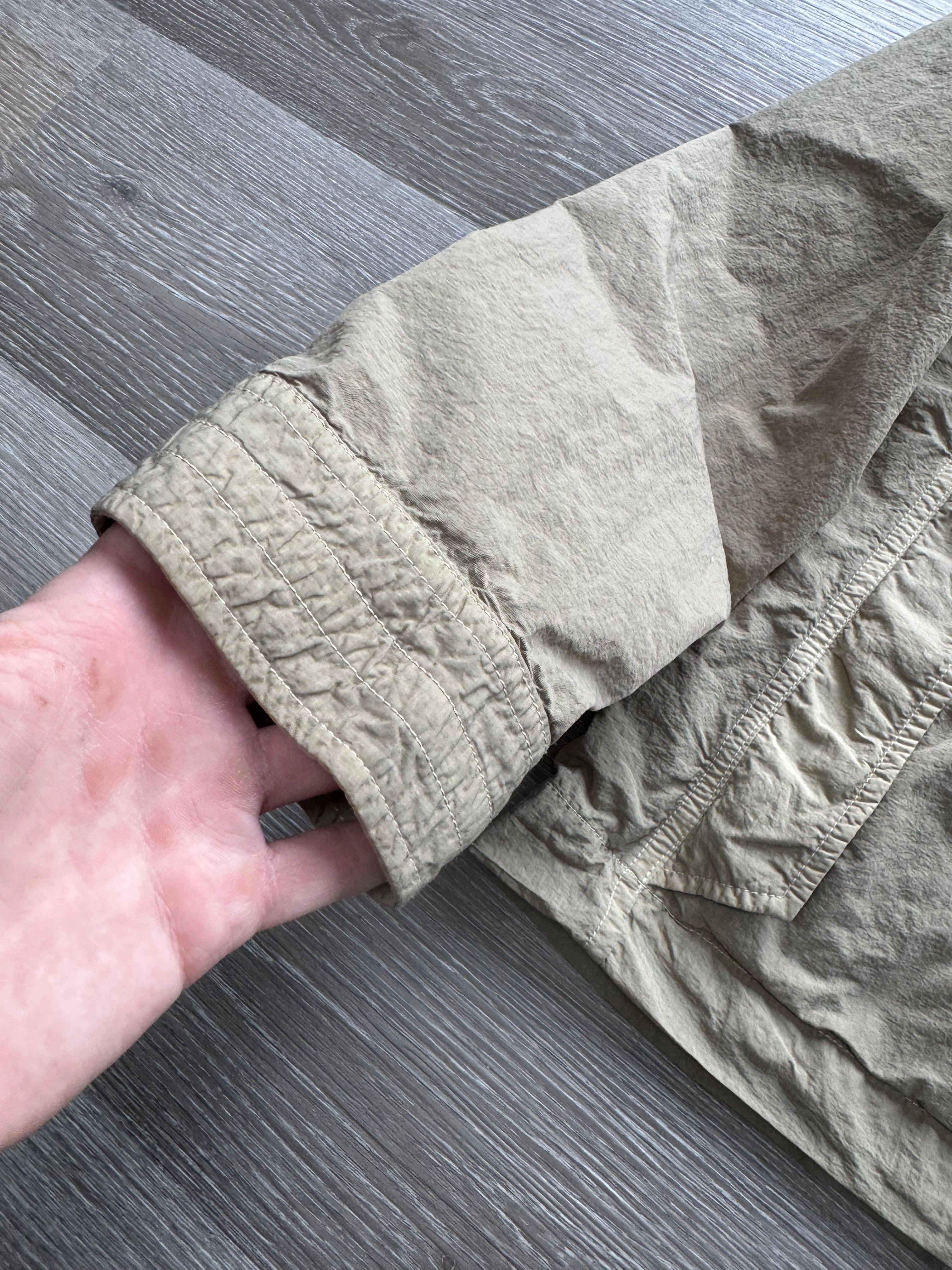 Paul Smith Tan Full Zip Nylon Overshirt Jacket - XL