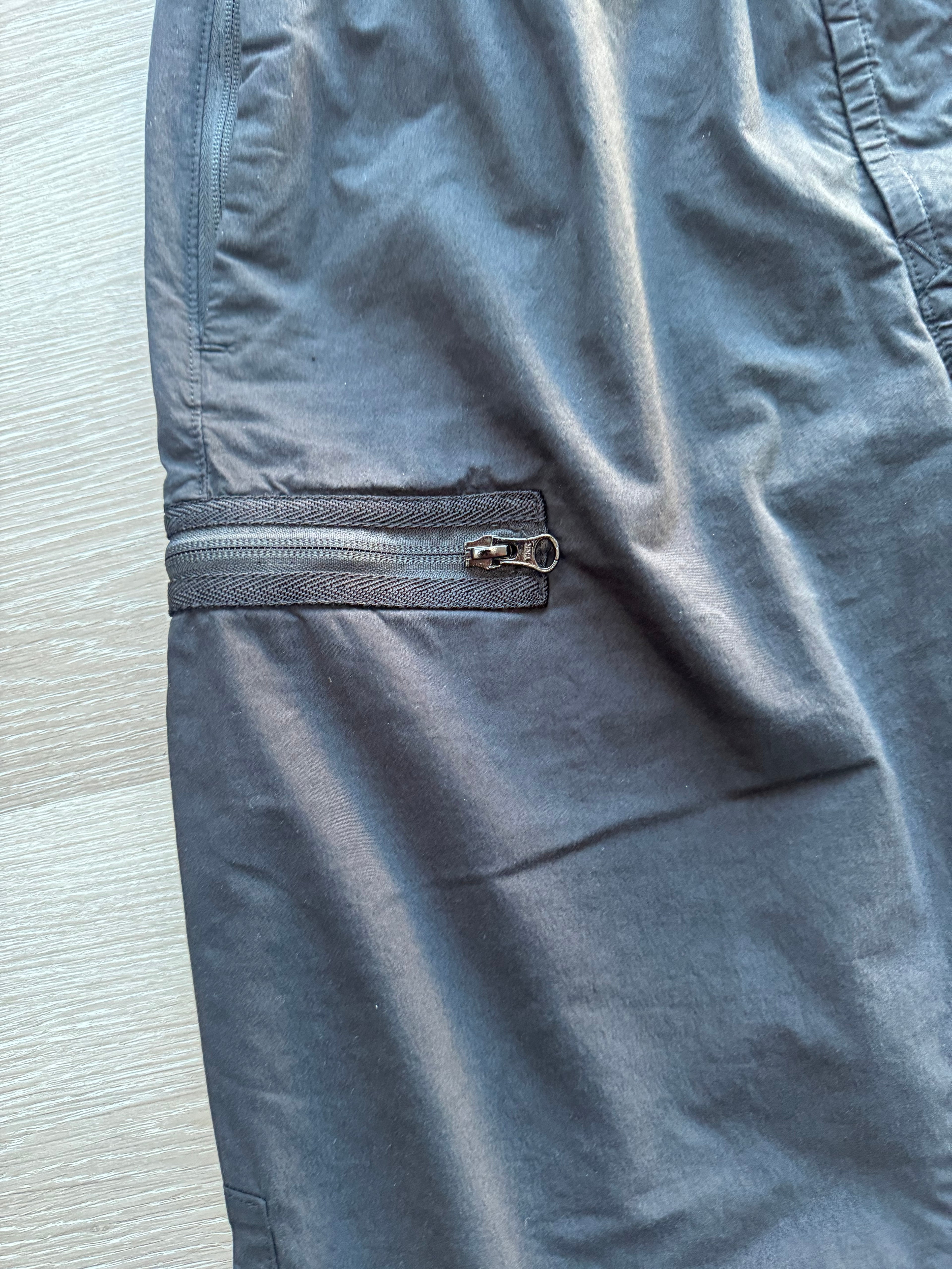 Stone Island Stretch-TC Cargo Trousers - Black