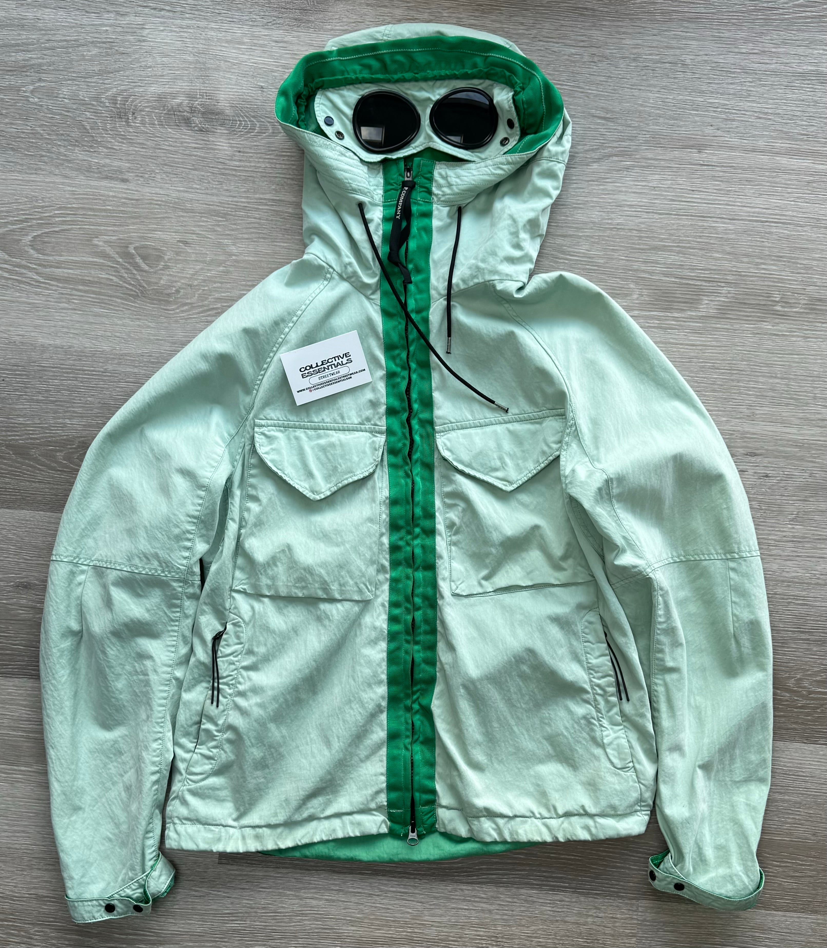 C.P. Company ‘Raso C.P’ Mint Goggle Jacket - Medium