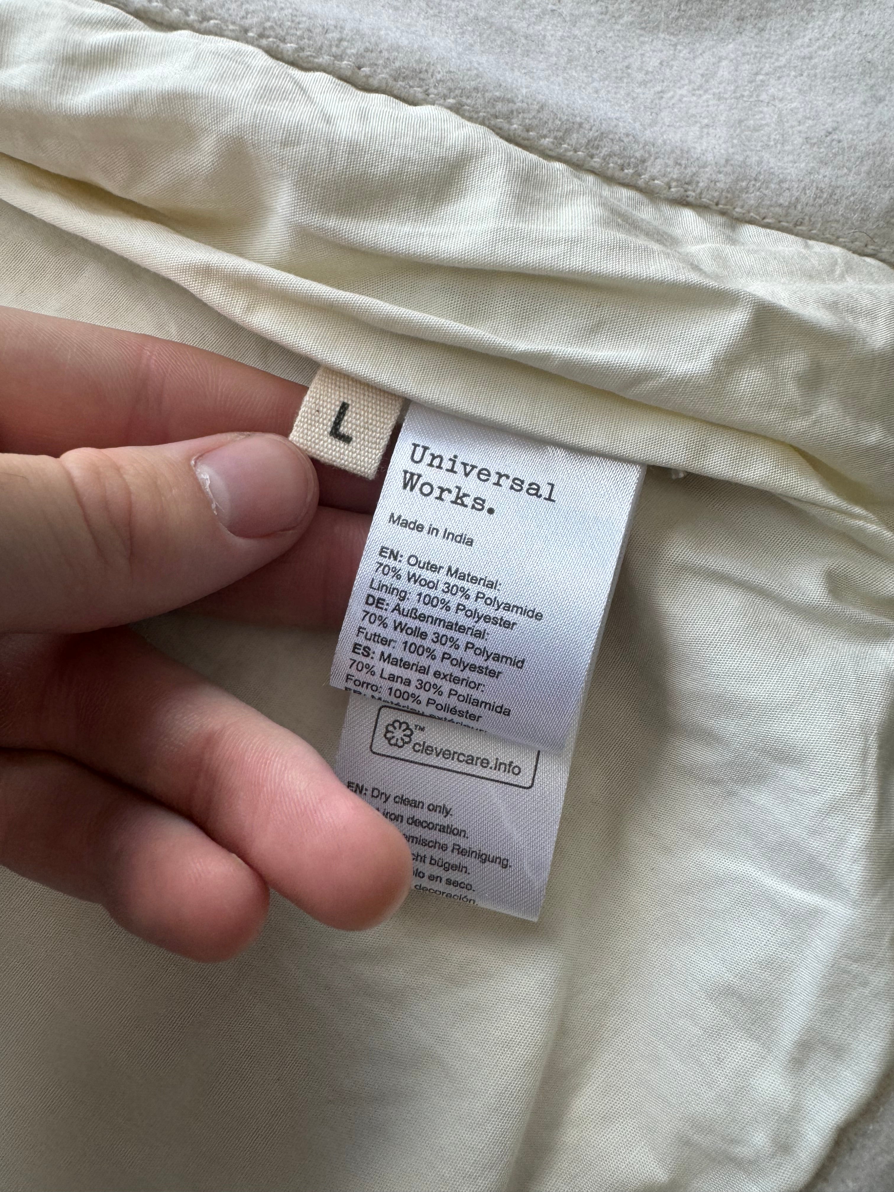 Universal Works Parachute Field Ecru Jacket - Large