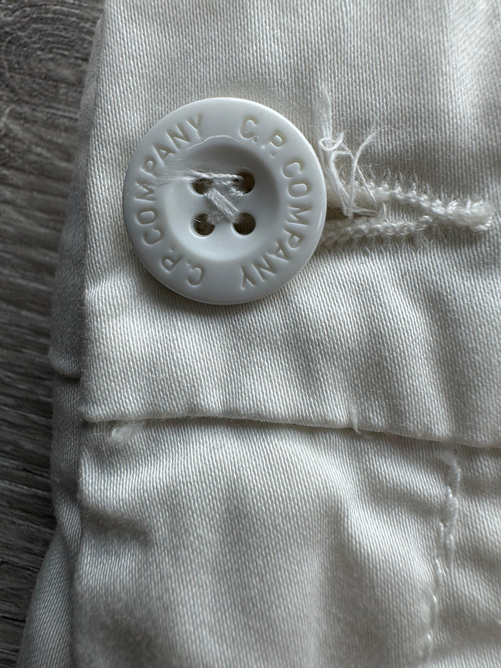 C.P. Company Metropolis Cargo Trousers - Cream