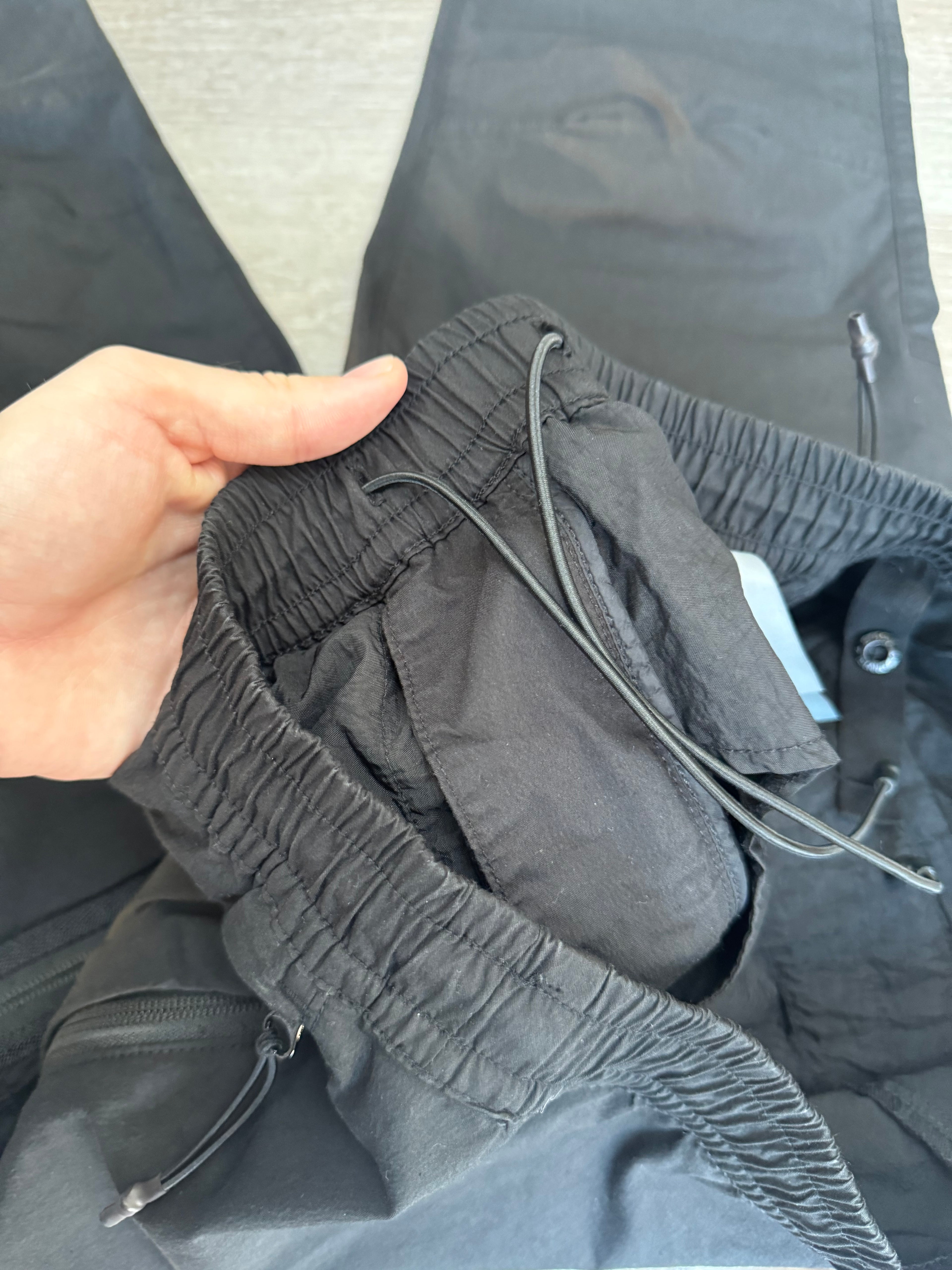 Stone Island Stretch-TC Cargo Trousers - Black