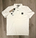 Stone Island Short Sleeved Polo - Large (White)