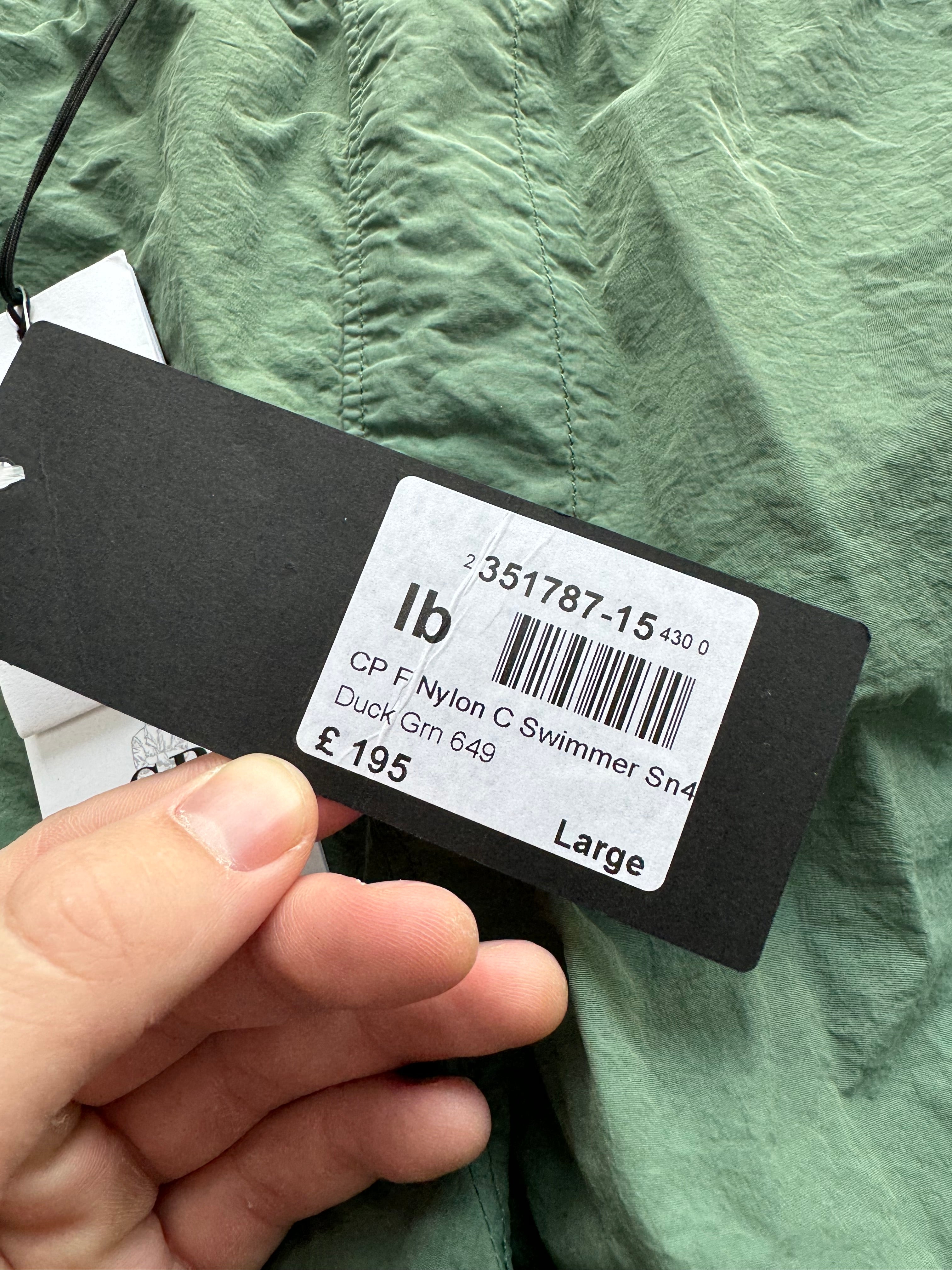 C.P. Company Swimwear Shorts - 50 (Green)