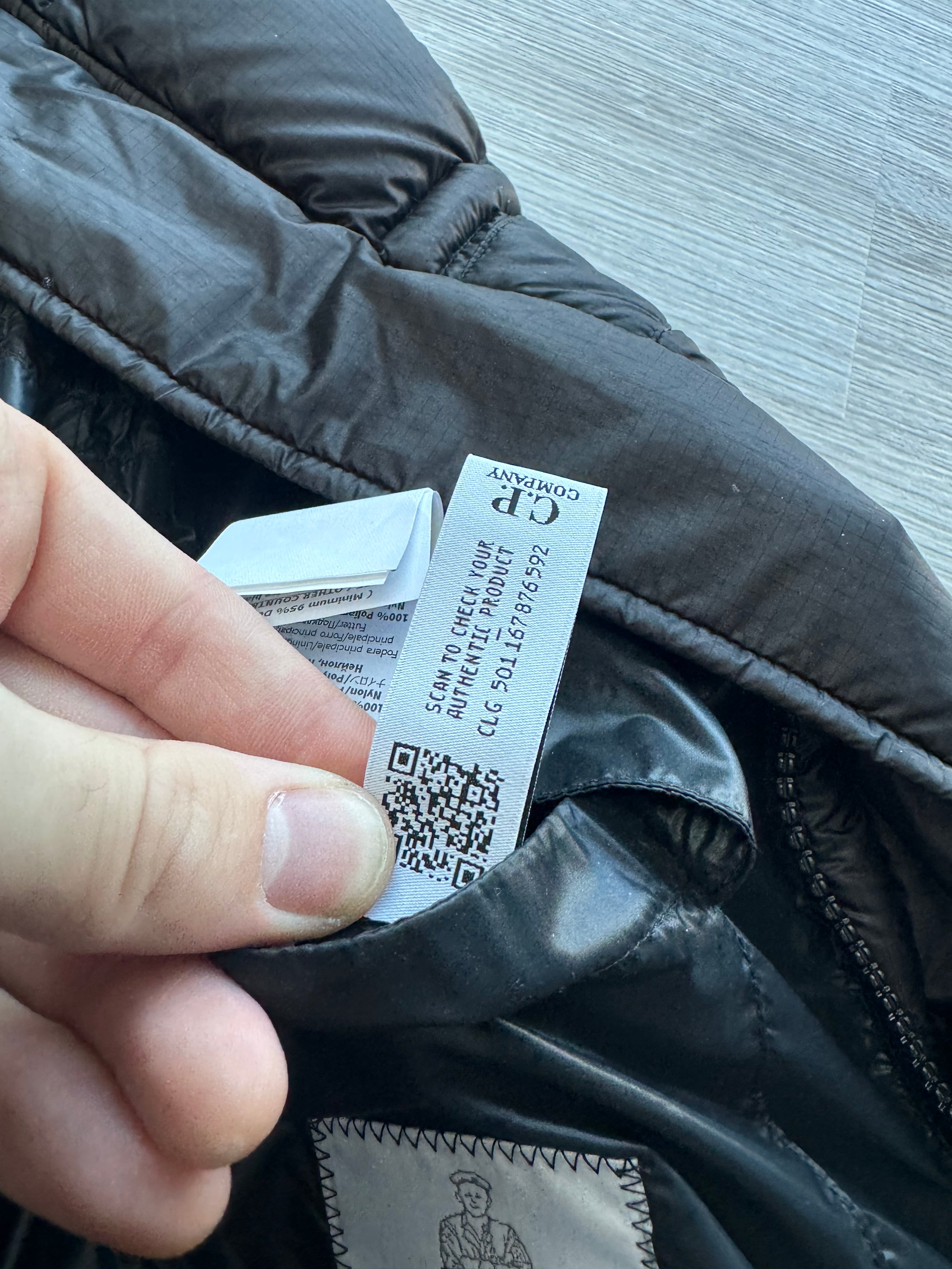 C.P. Company Black D.D. Shell Gillet - Small