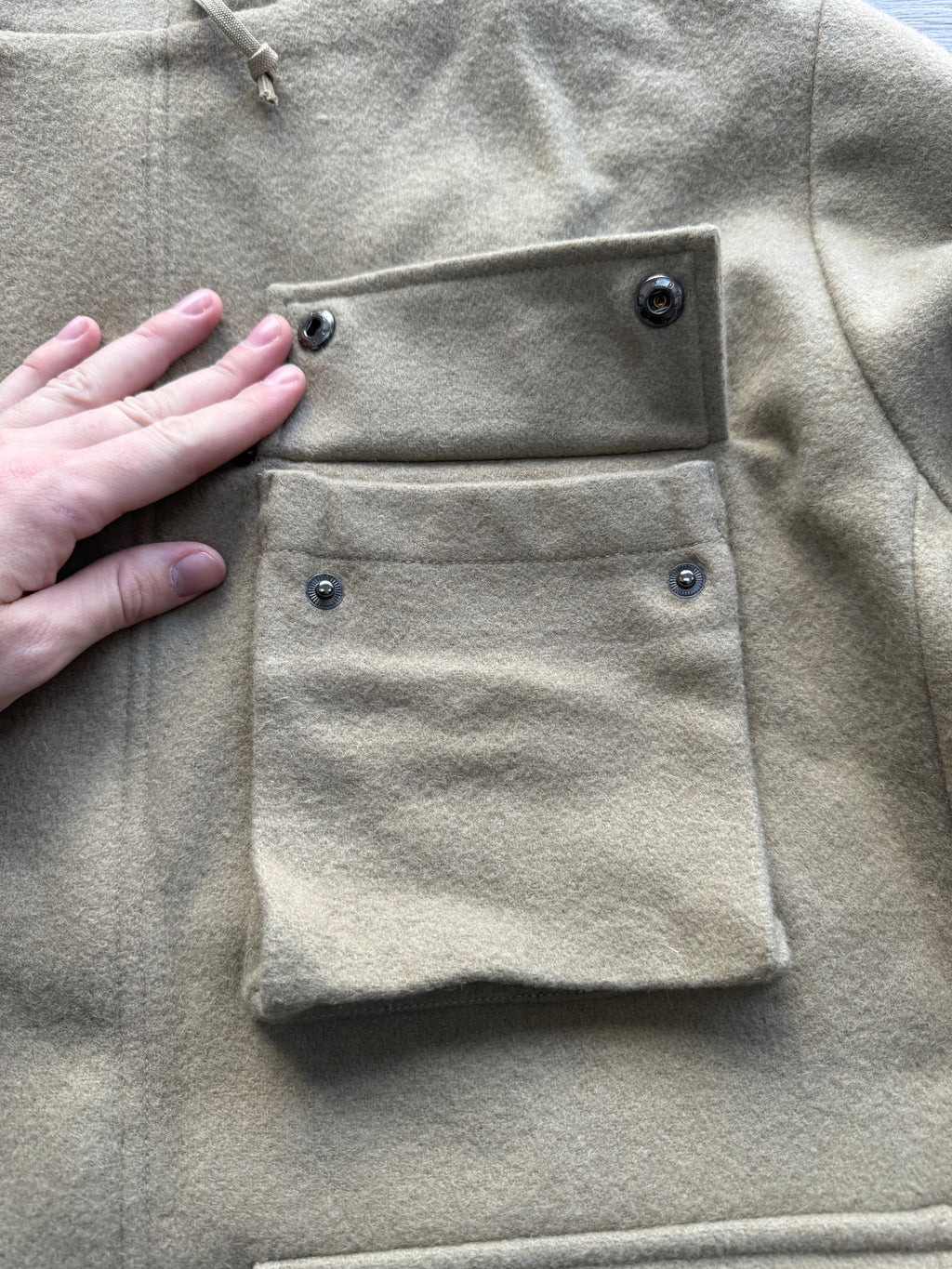 Universal Works Stayout Jacket Mowbray Sand - Medium