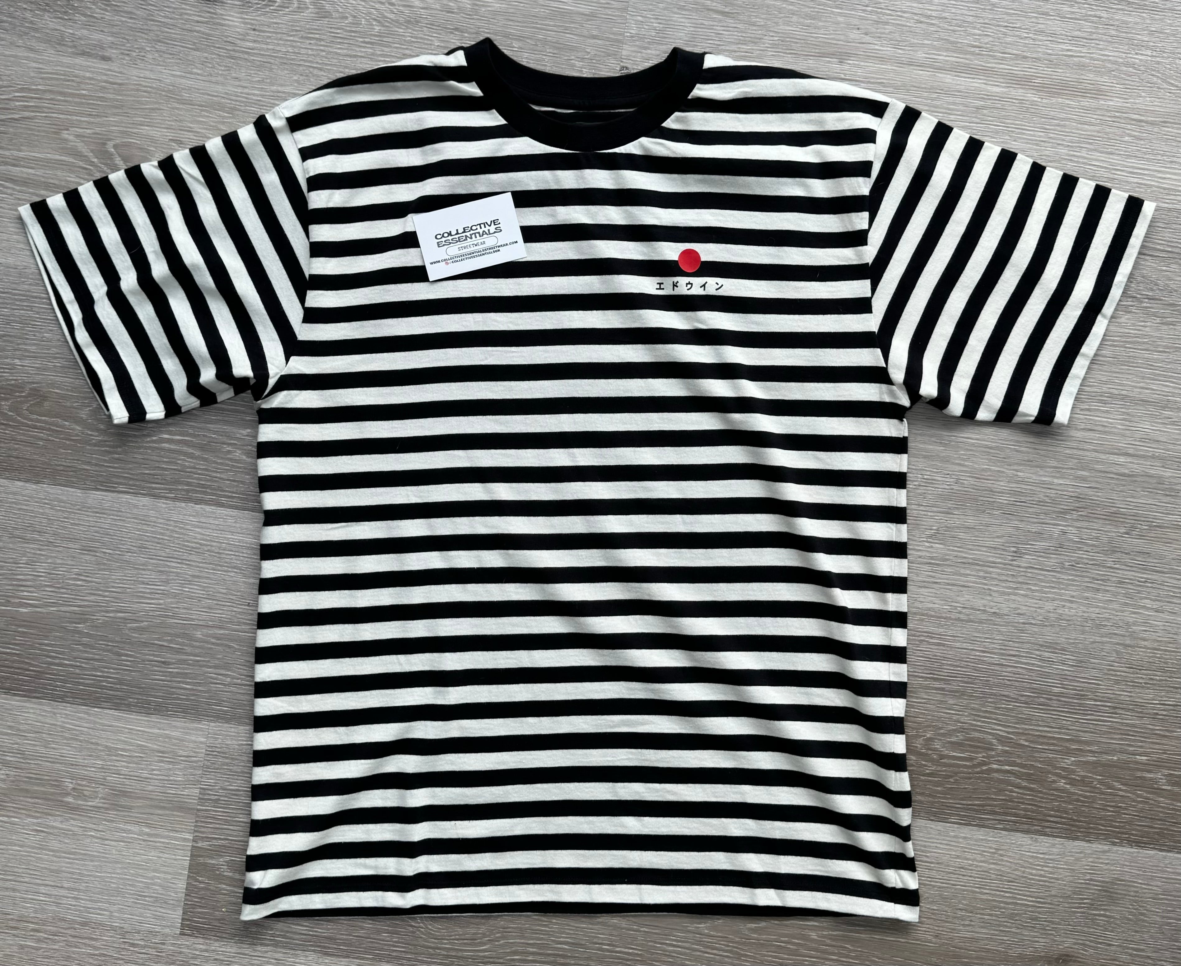 Edwin Striped T-Shirt - Medium