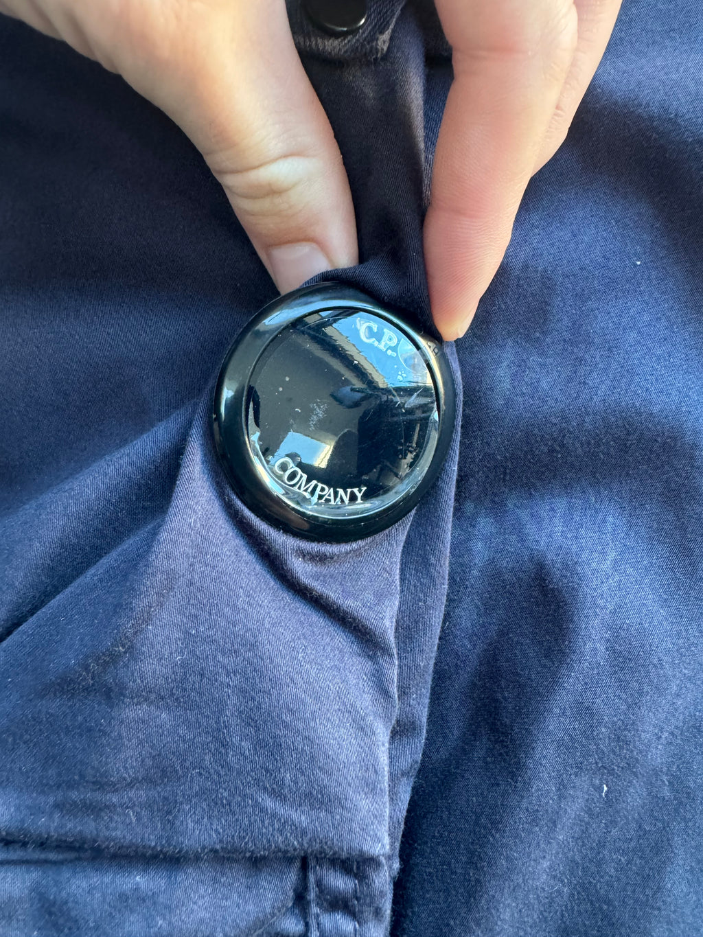 C.P. Company Raso Cargo Trousers - Navy