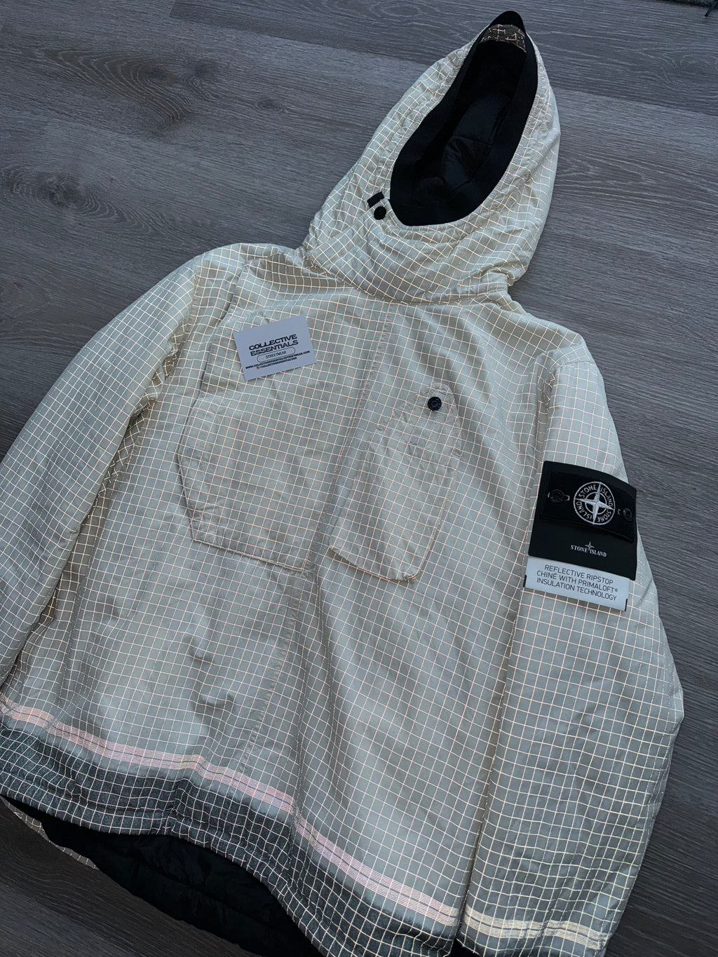 Stone Island Reflective Ripstop Chine with Primaloft Insulation - Large