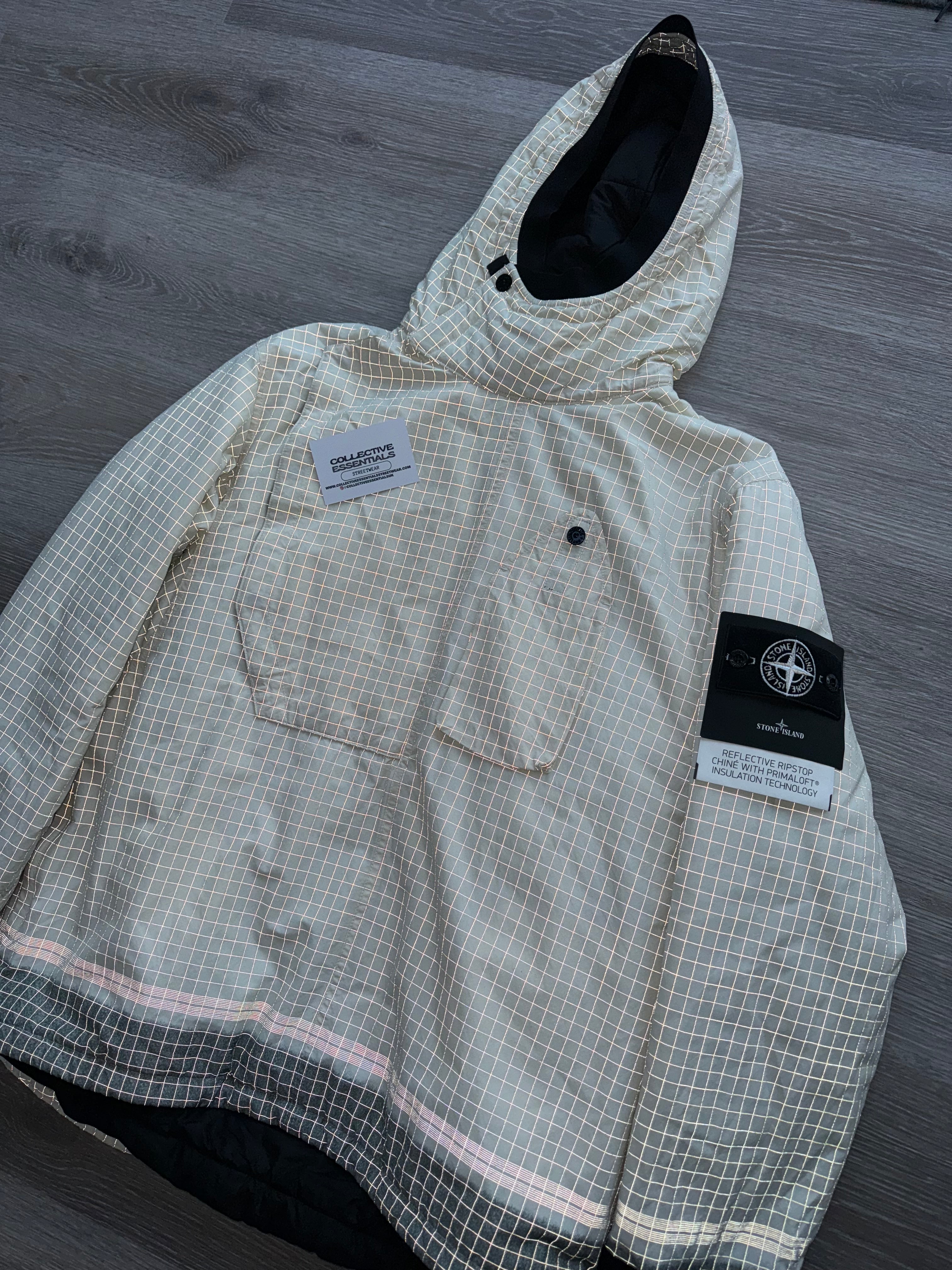 Stone Island Reflective Ripstop Chine with Primaloft Insulation - Large