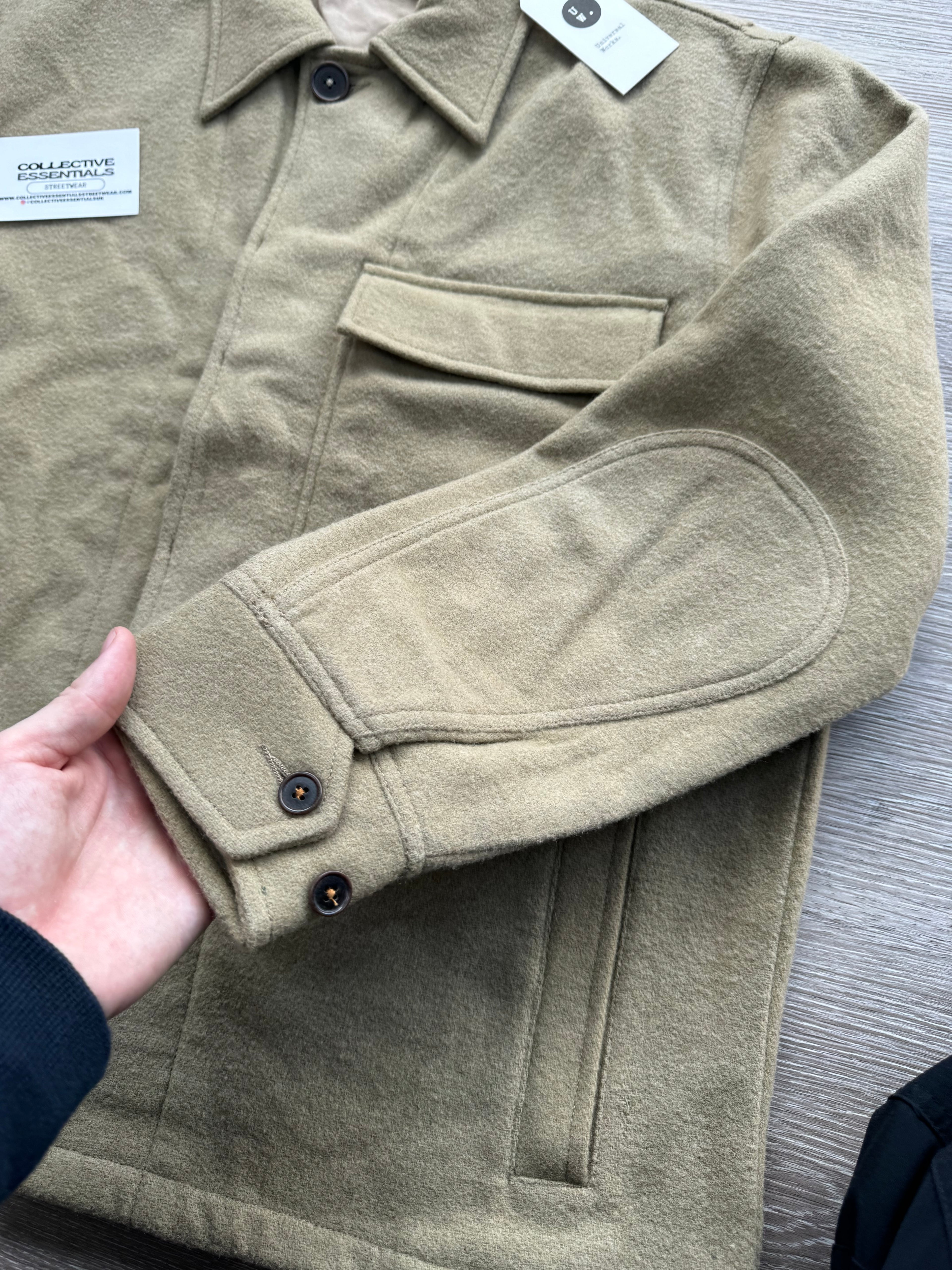 Universal Works Mowbray Sand Cruiser Overshirt - Medium