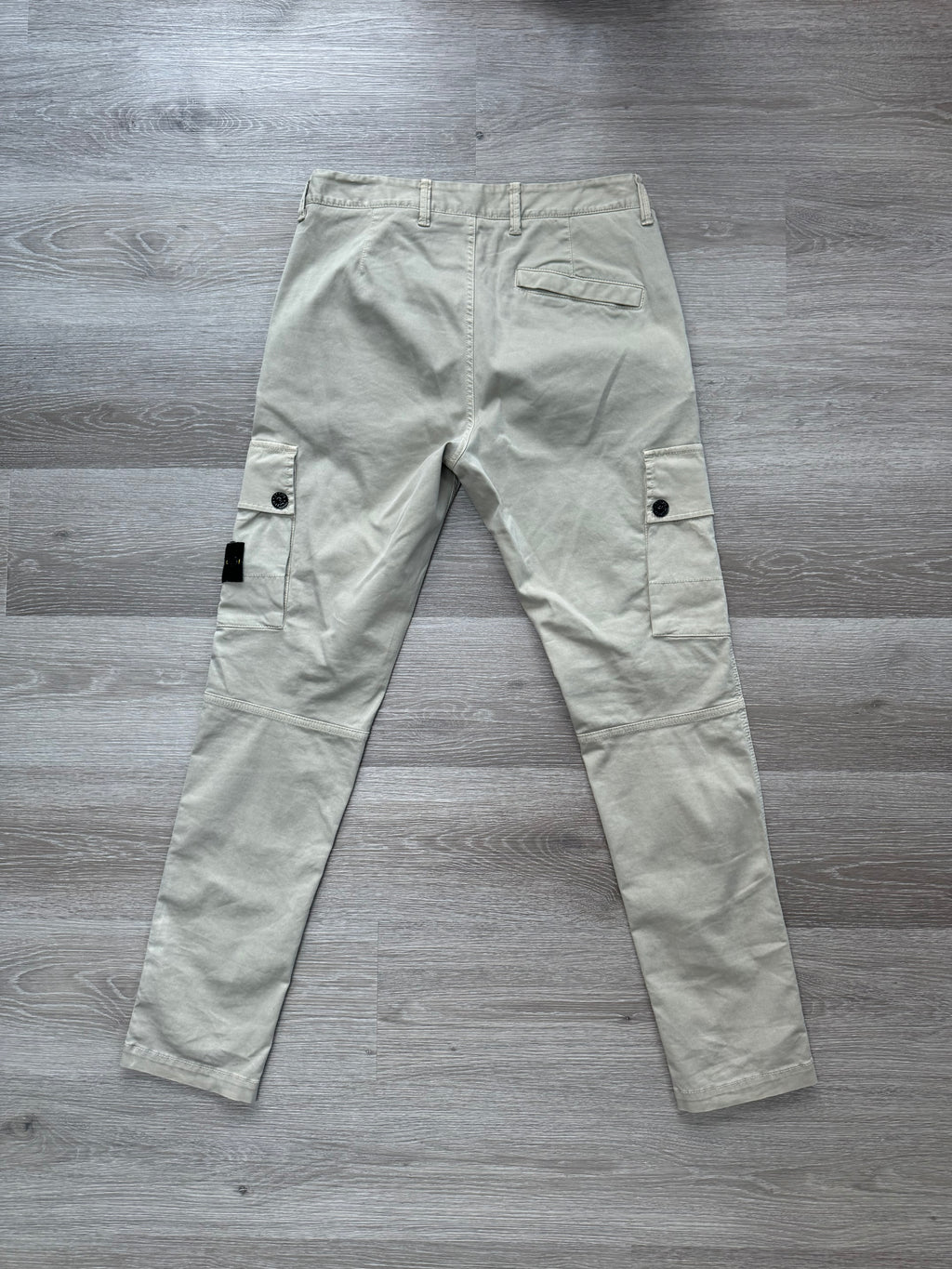 Stone Island Cargo Trousers - Cream