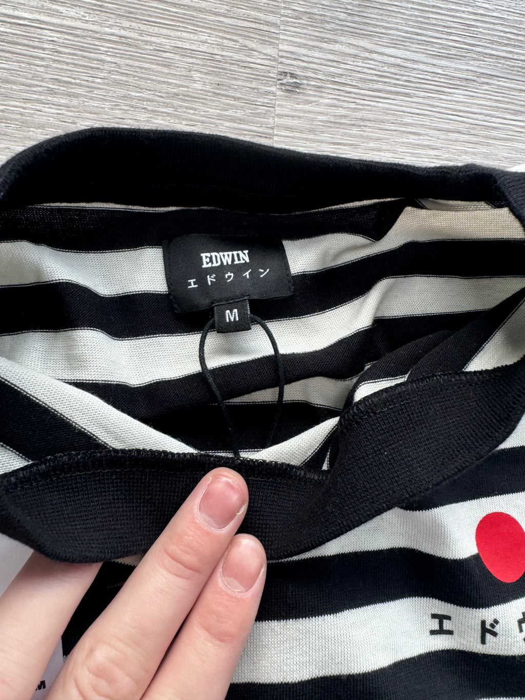 Edwin Striped T-Shirt - Medium