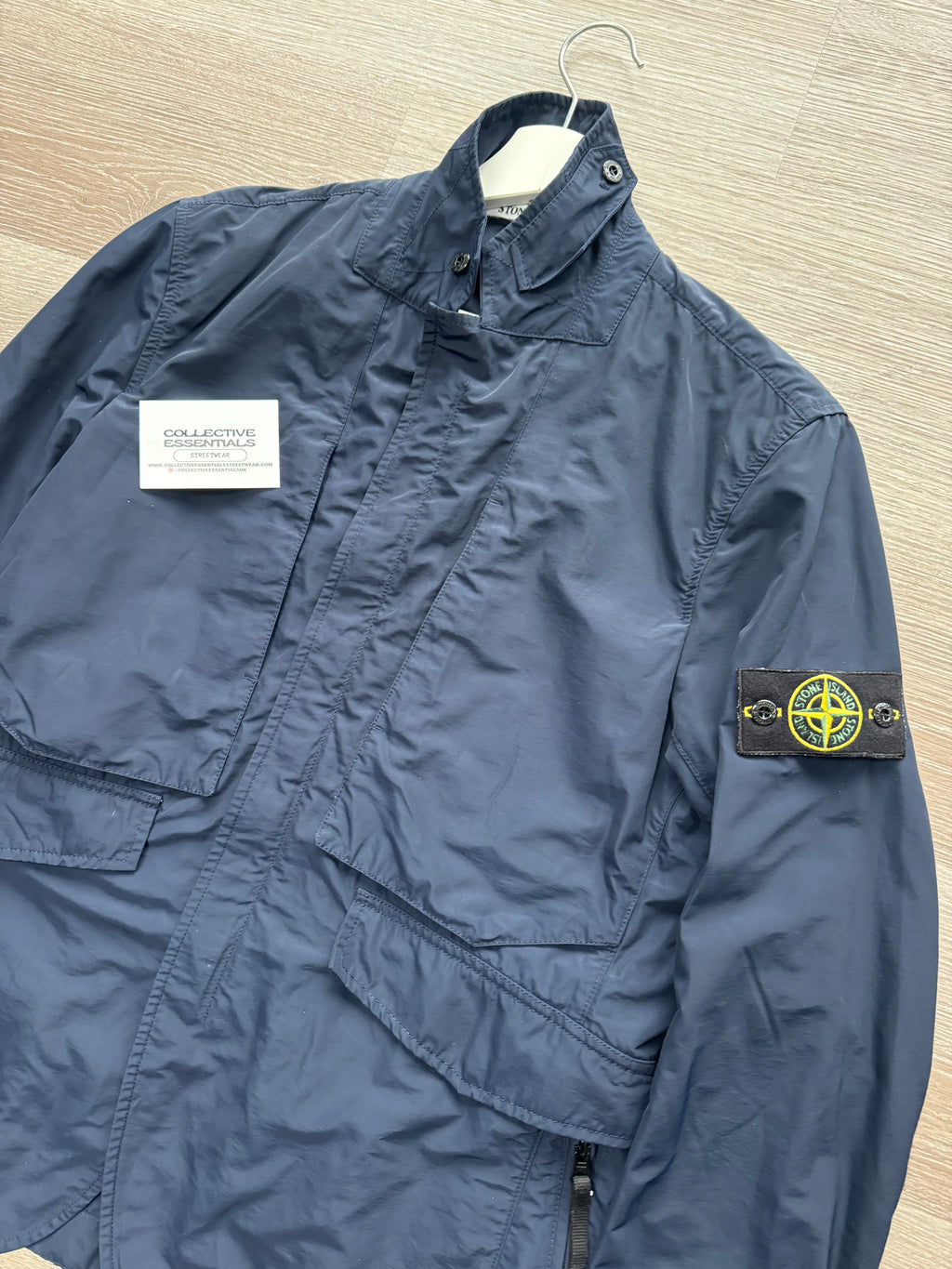 Stone Island Micro Reps Jacket - Medium (Navy)