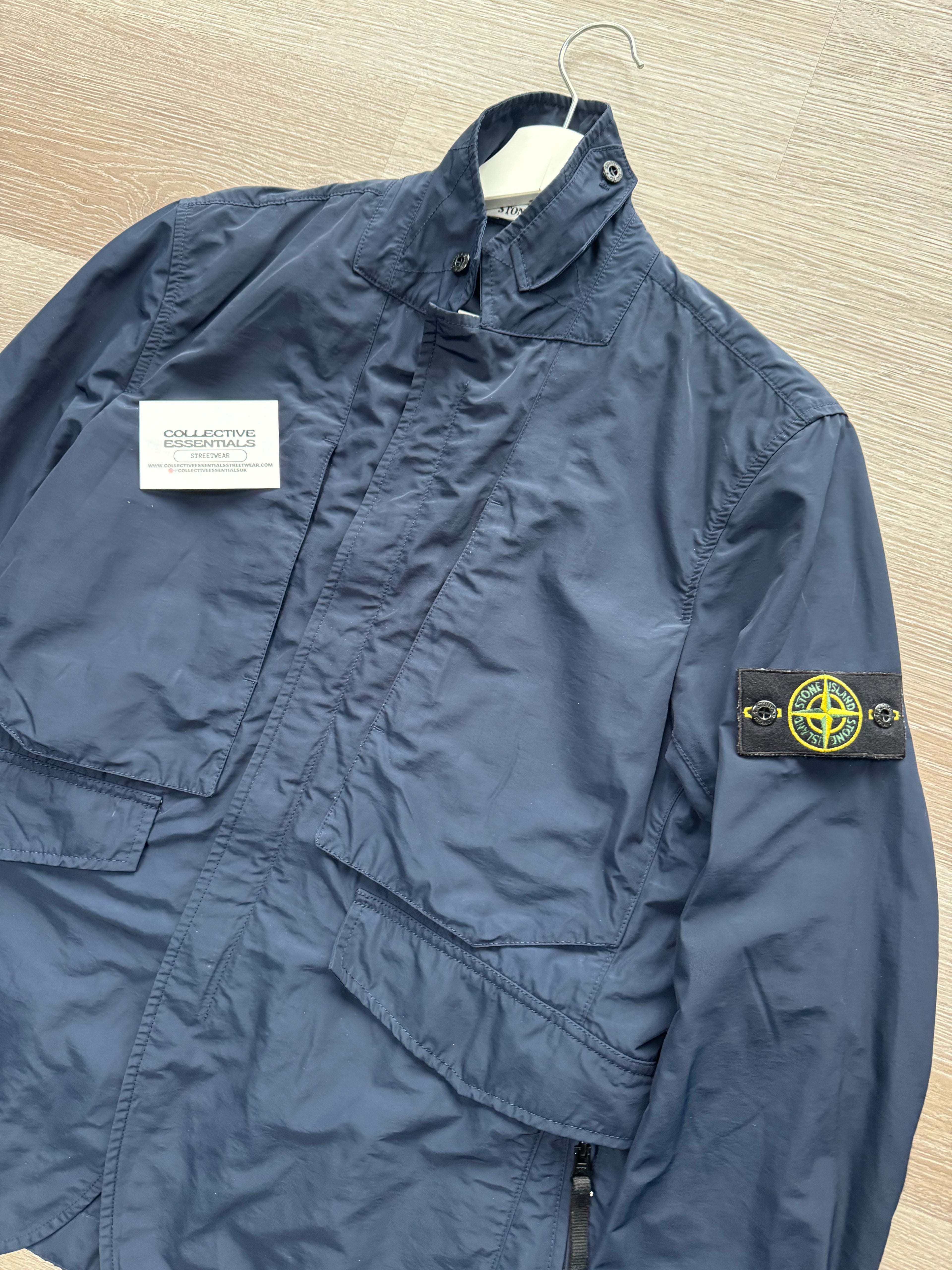 Stone Island Micro Reps Jacket - Medium (Navy)