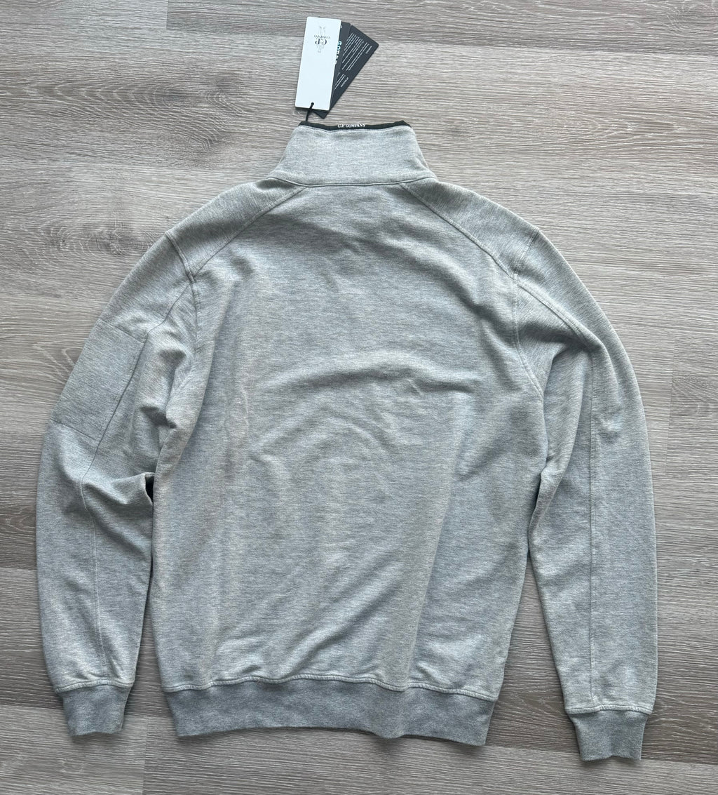 C.P. Company Grey Quarter Zip - Large