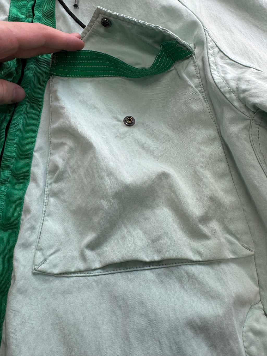 C.P. Company ‘Raso C.P’ Mint Goggle Jacket - Medium