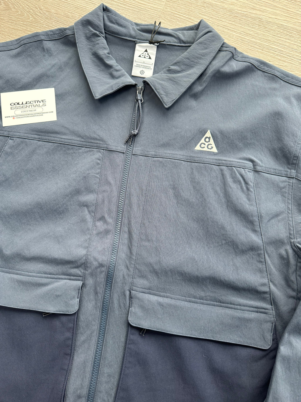 Nike ACG Blue UV Smith Summit Panelled Stretch-Nylon Jacket - S/M/L/XL