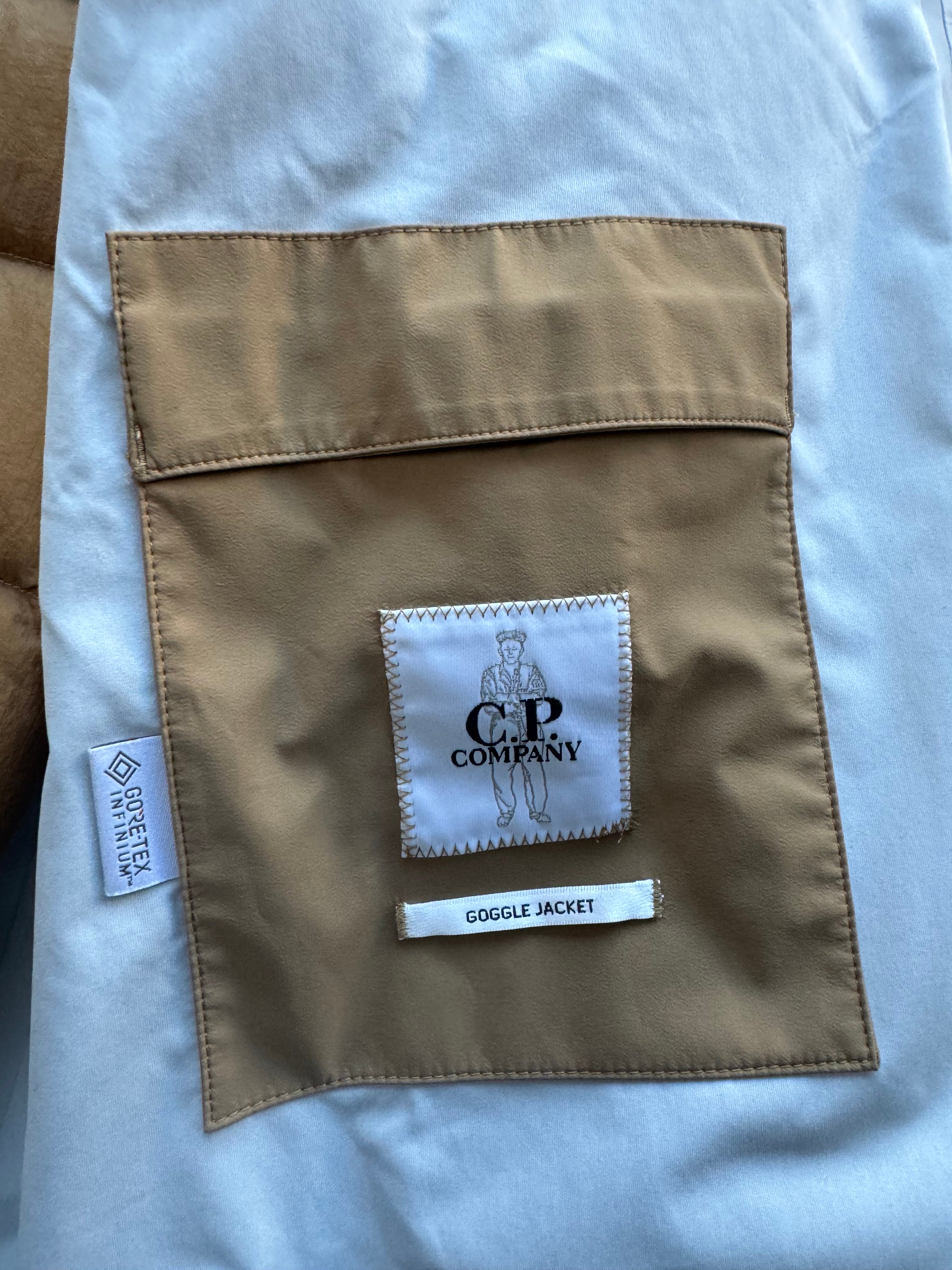 C.P. Company Gore-Tex Infinium Goggle Down 2 in 1 Fishtail Parka - XL