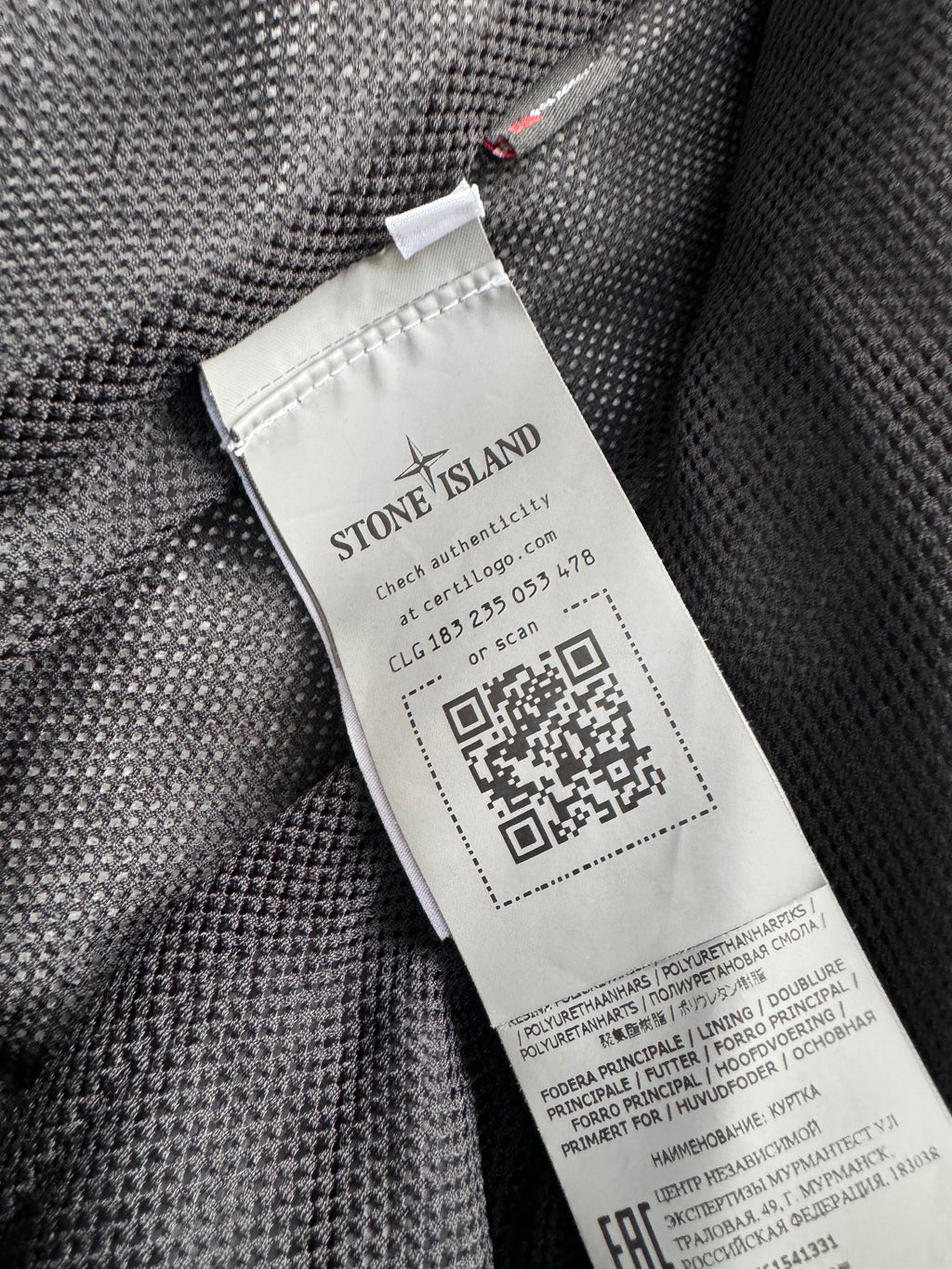 Stone Island Skin Touch Nylon-TC POLARTECH Bomber - Medium