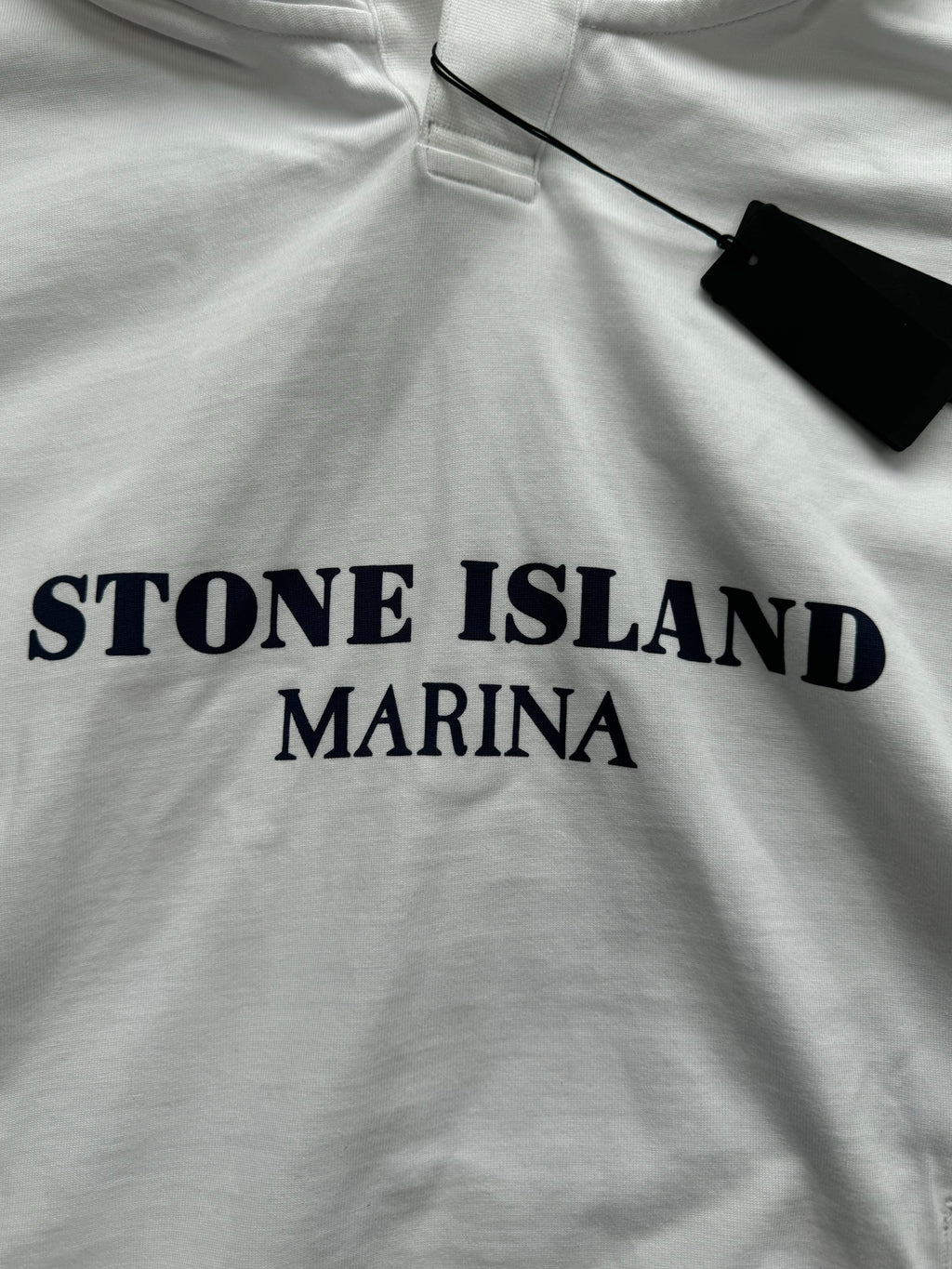 Stone Island Marina Hoodie - Large (White)