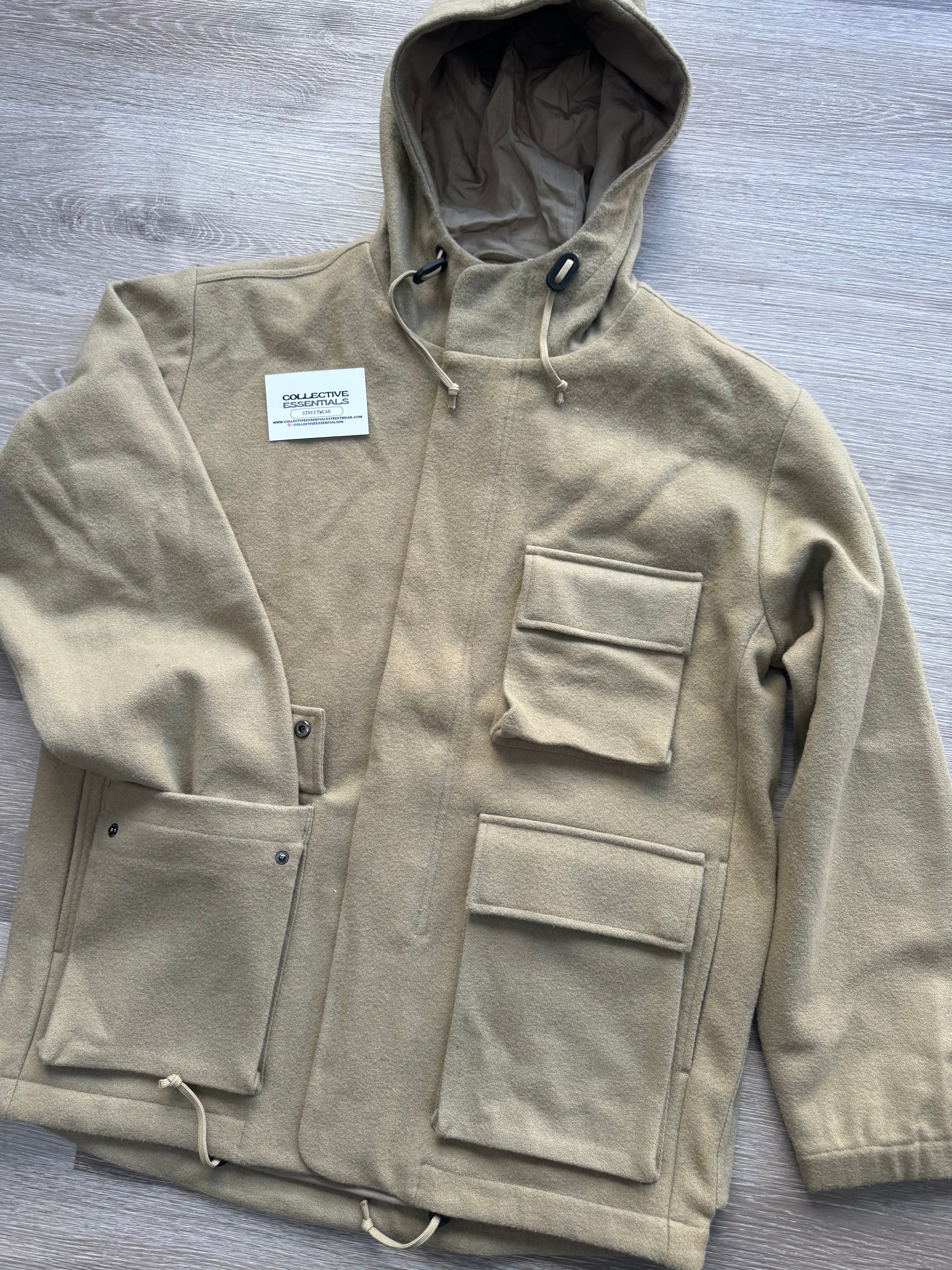 Universal Works Stayout Jacket Mowbray Sand - Medium