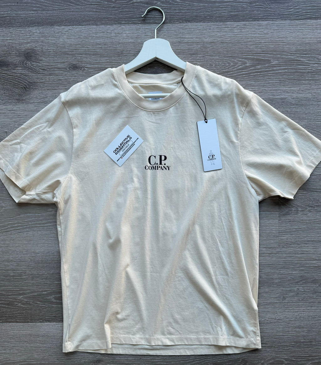 C.P Company Pistachio Shell Logo T-Shirt - Large