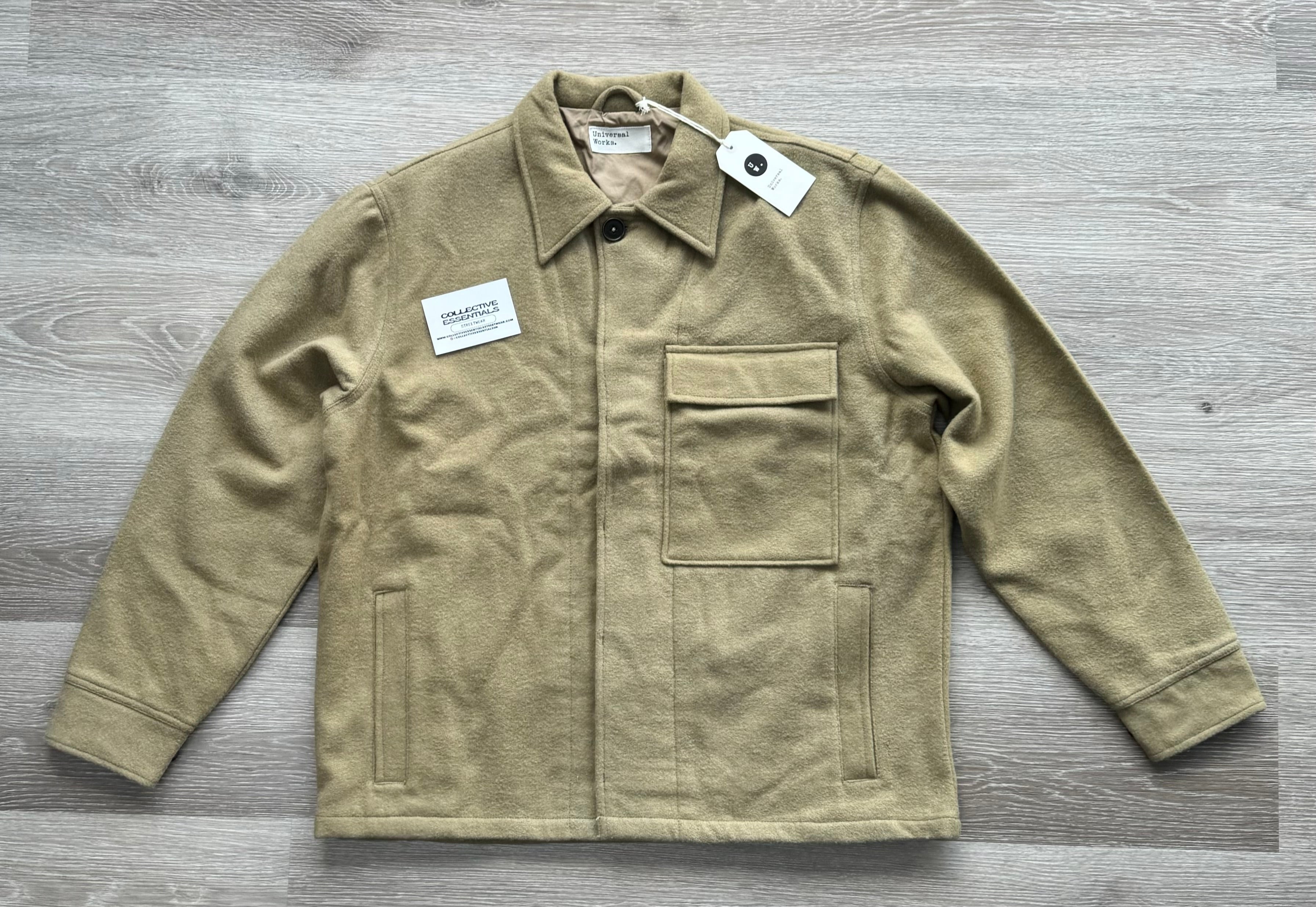 Universal Works Mowbray Sand Cruiser Overshirt - Medium