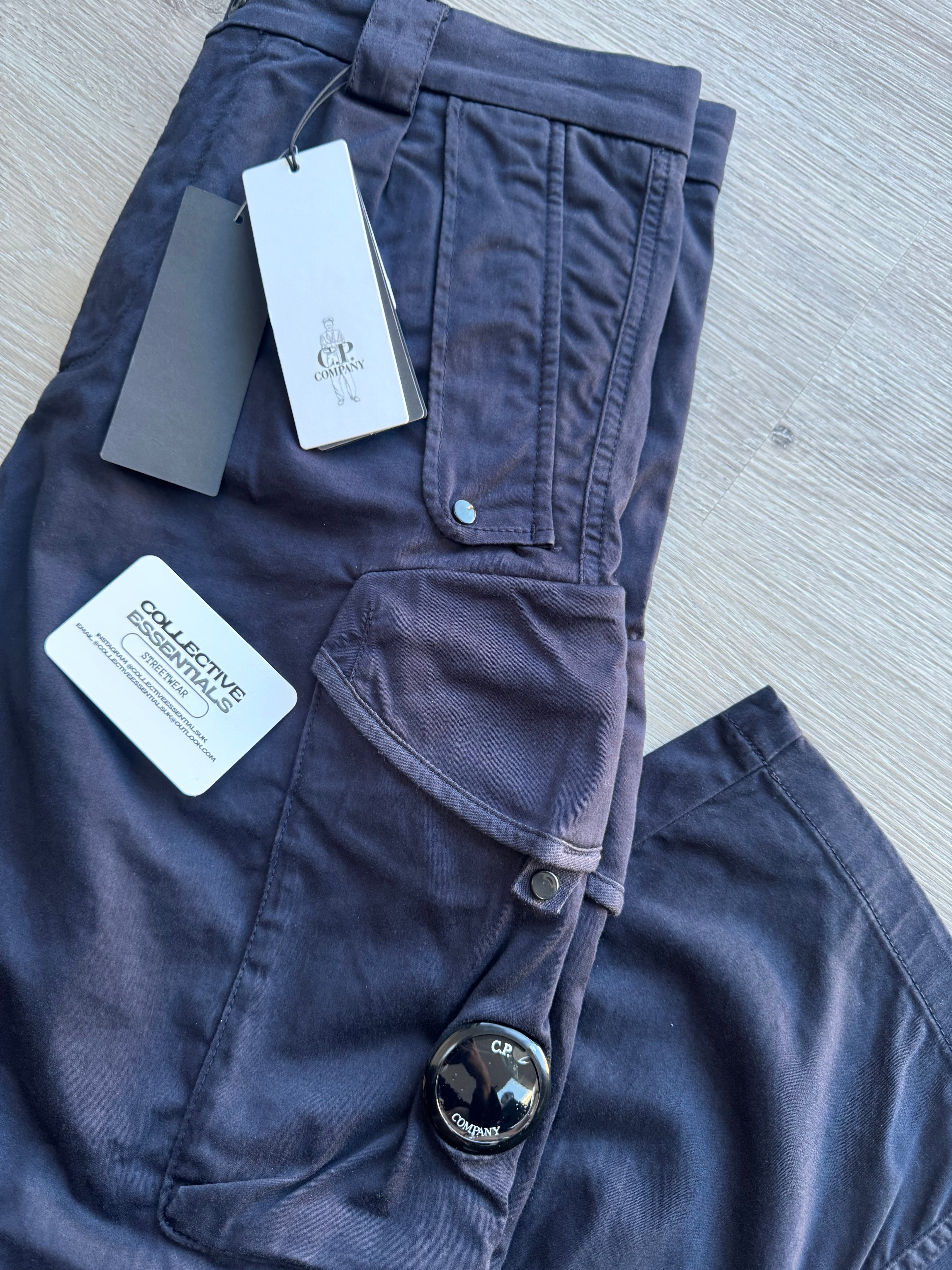 C.P. Company Raso Cargo Trousers - Navy