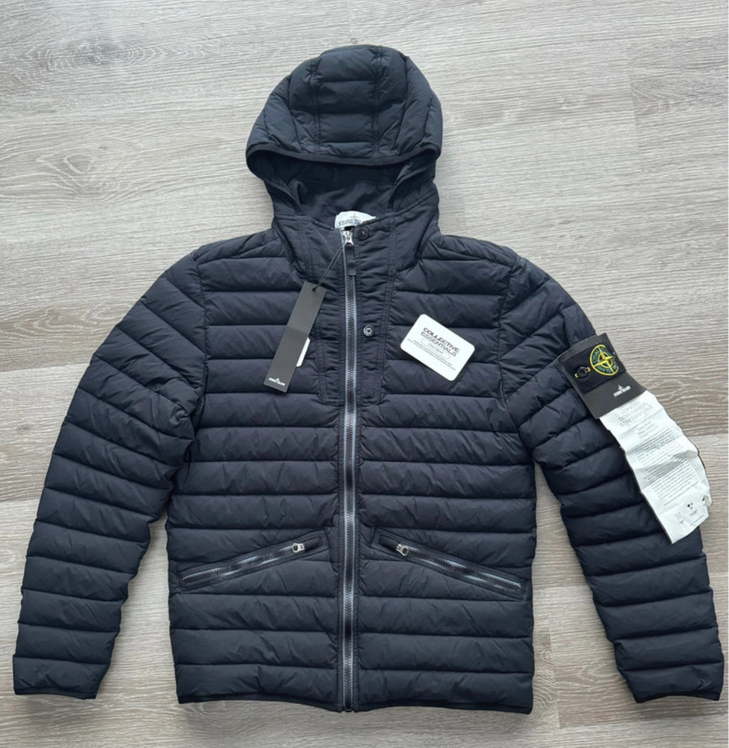 Stone Island Loom Woven Down Chambers Puffer Jacket