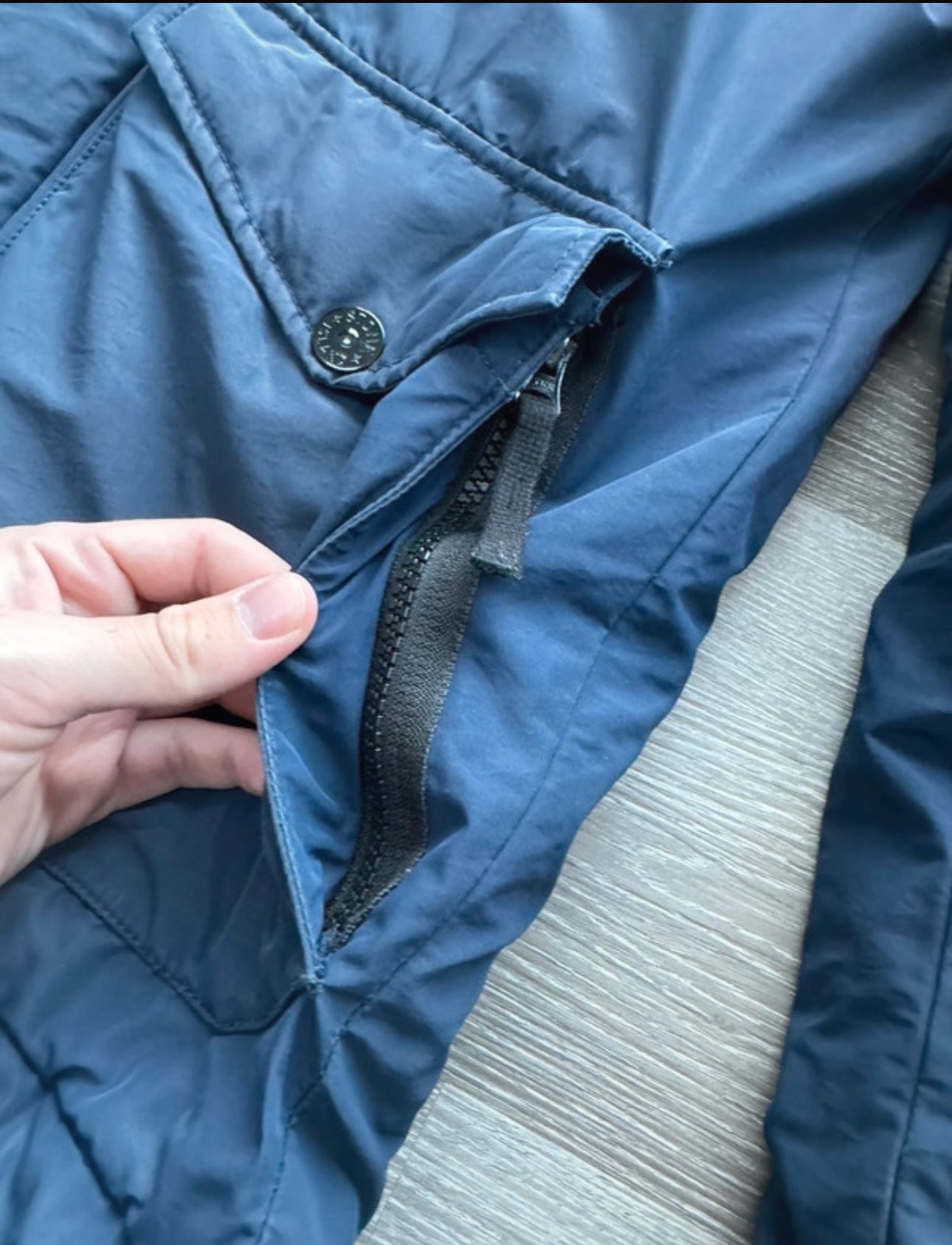 Stone Island Micro Reps Insulated Jacket - Navy